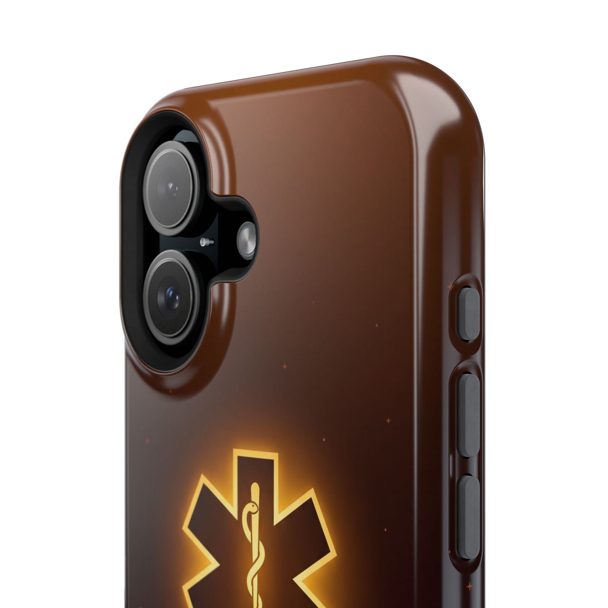 Paramedic/EMT Skyline Phone Case — Magnetic Wireless Charging Cover