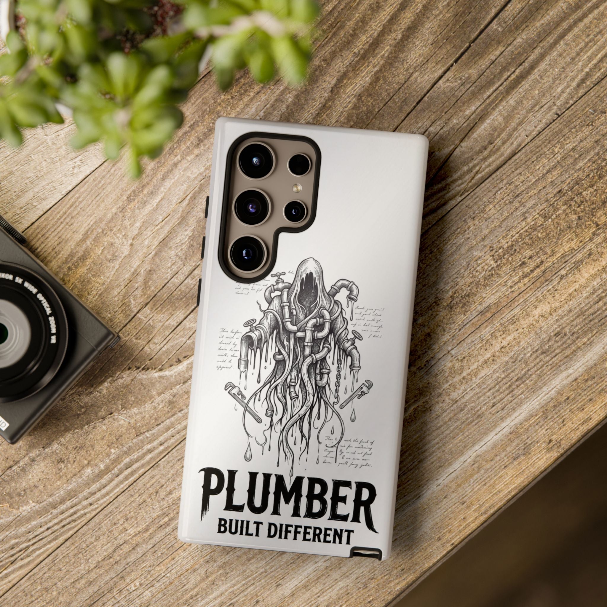 Gothic Pipe Wraith Plumber Phone Case - Samsung & iPhone Series