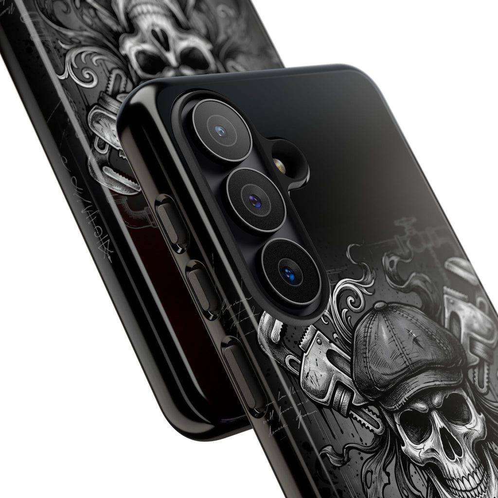 Gothic Skull Plumber Phone Case - Samsung & iPhone Series