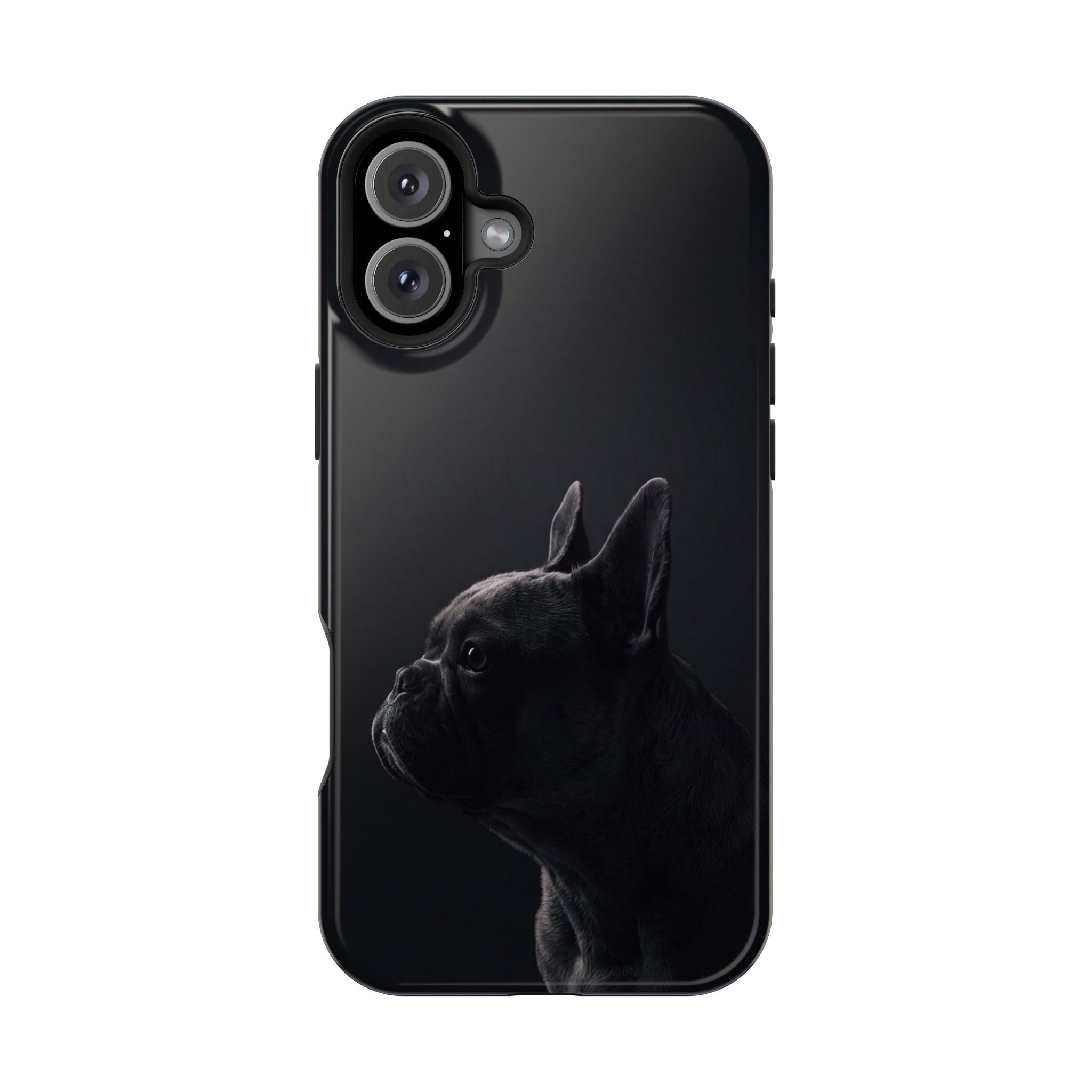 French Bulldog Phone Case — Impact-Resistant Wireless Charging Cover