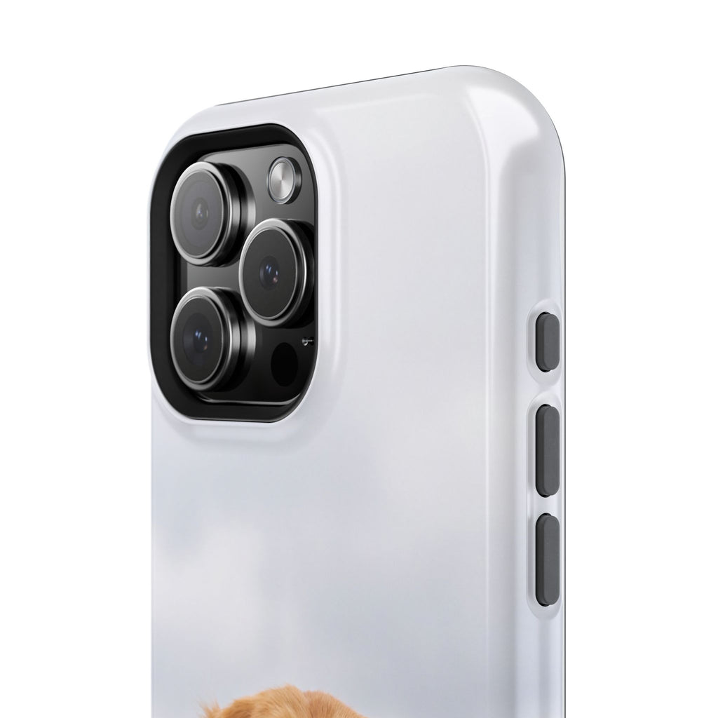 Golden Retriever Phone Case — Impact-Resistant Wireless Charging Cover