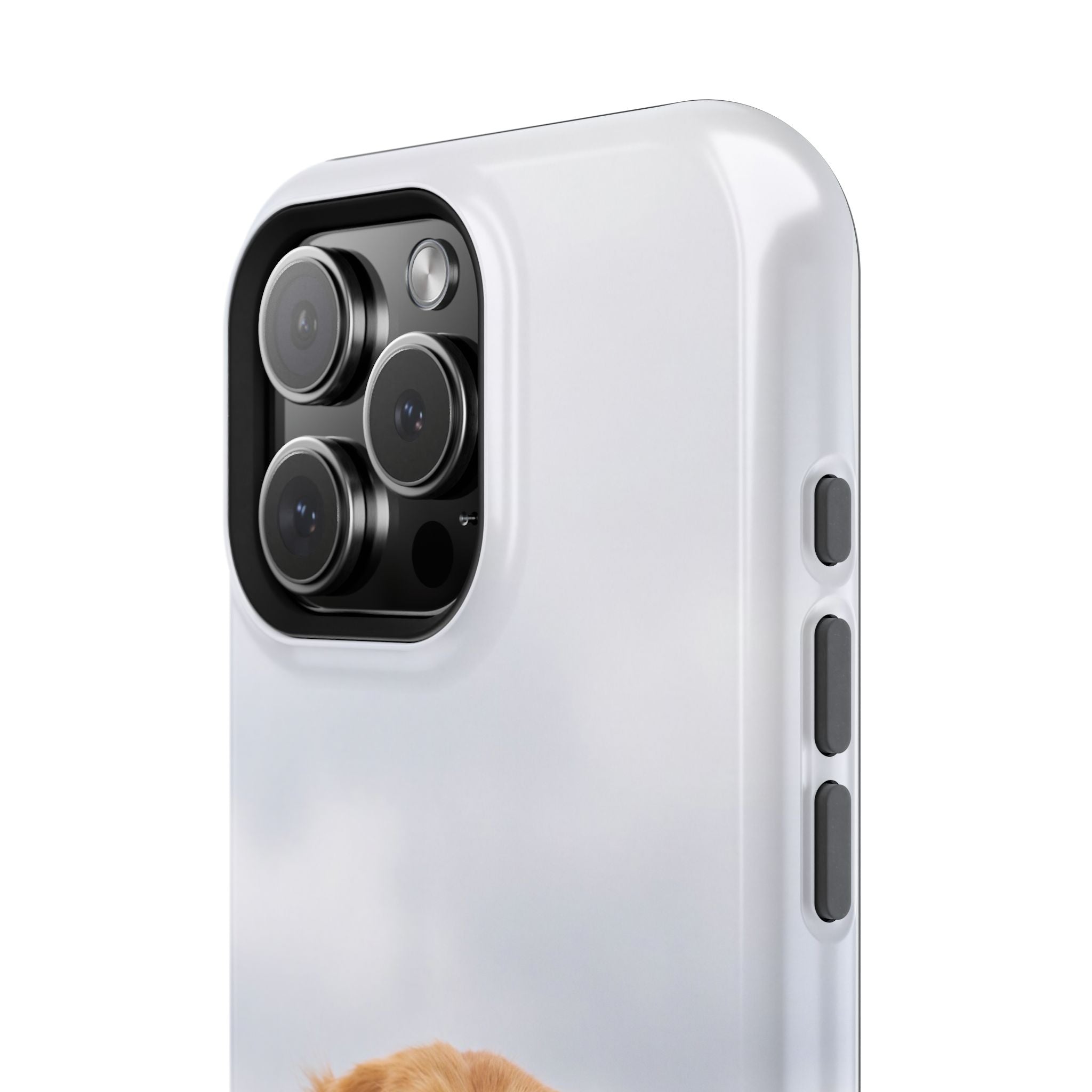 Golden Retriever Phone Case — Impact-Resistant Wireless Charging Cover