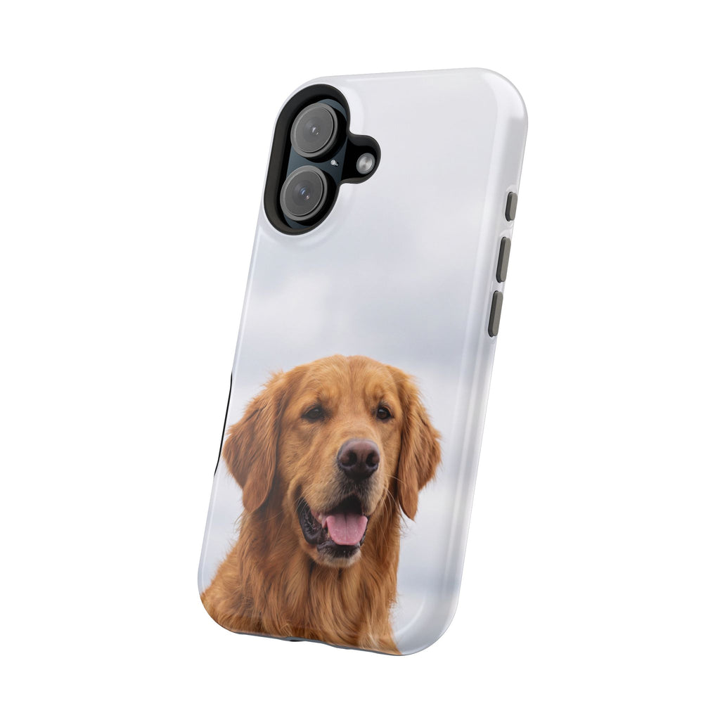 Golden Retriever Phone Case — Impact-Resistant Wireless Charging Cover