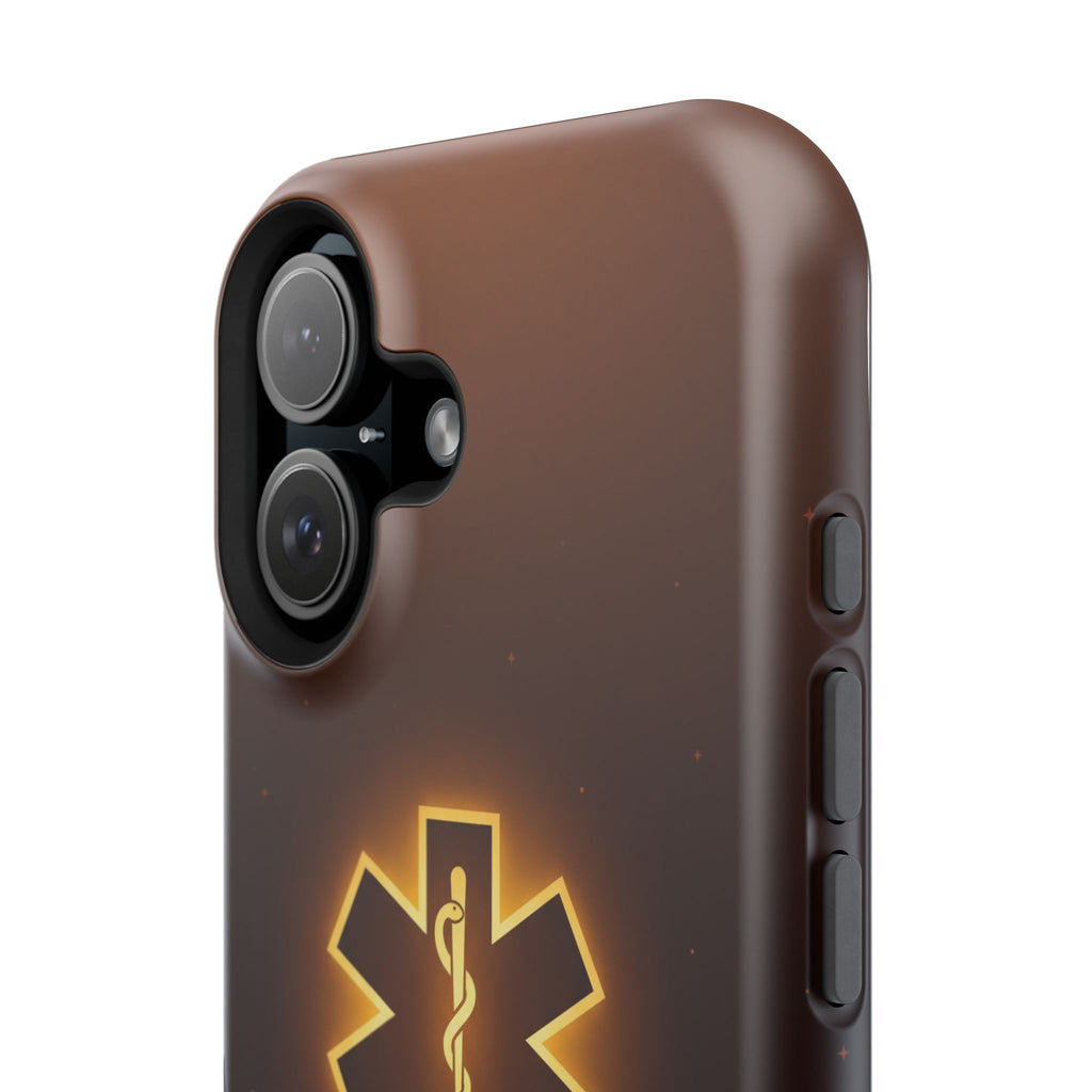 Paramedic/EMT Skyline Phone Case — Magnetic Wireless Charging Cover