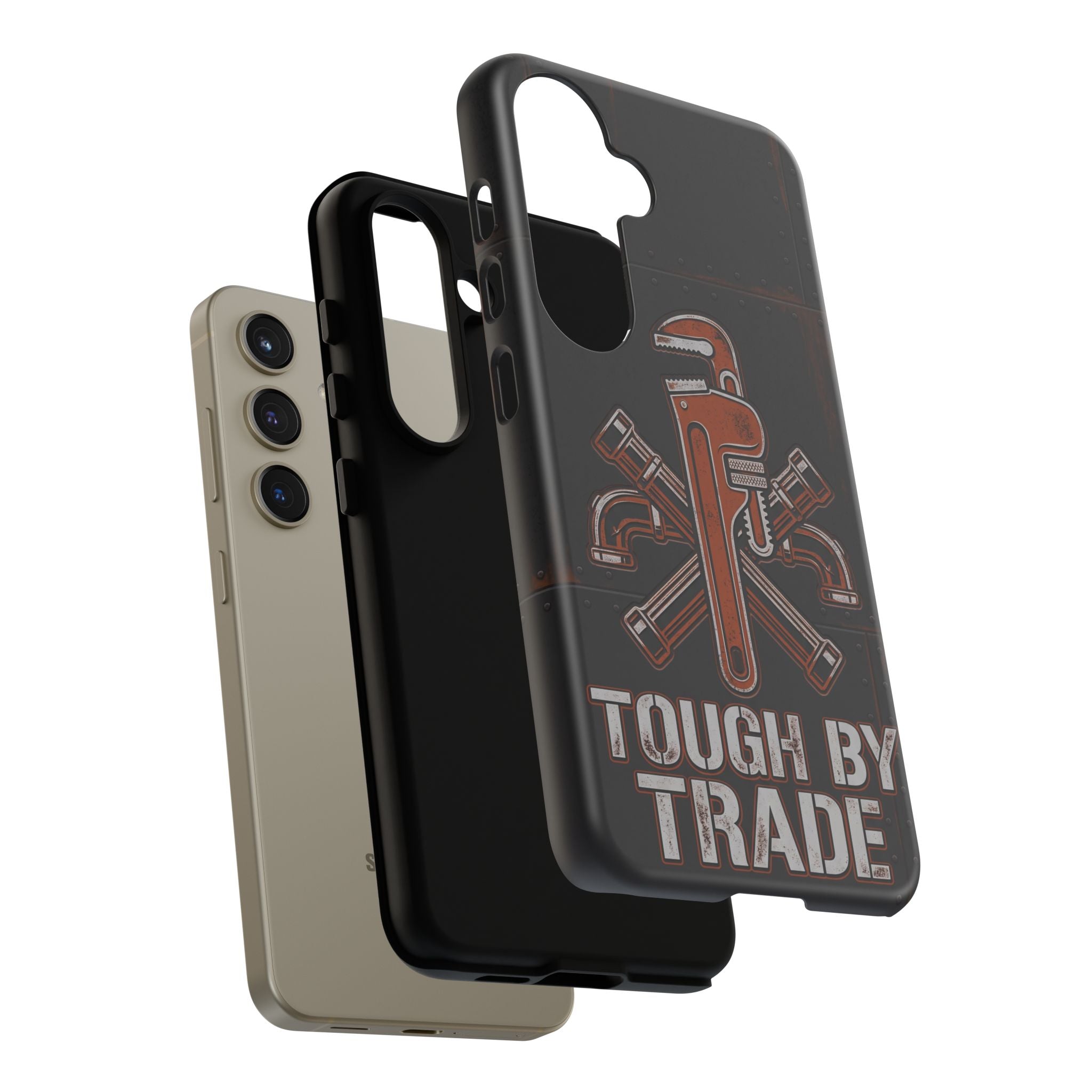 Tough by Trade Industrial Plumber Phone Case - Samsung & iPhone Series