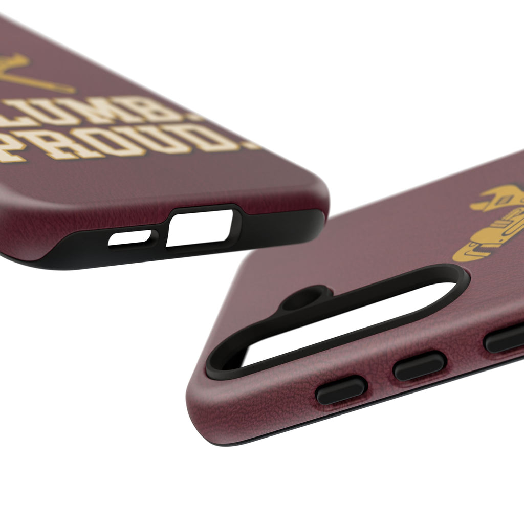 Plumb. Proud. Varsity Print Phone Case - Samsung & iPhone Series