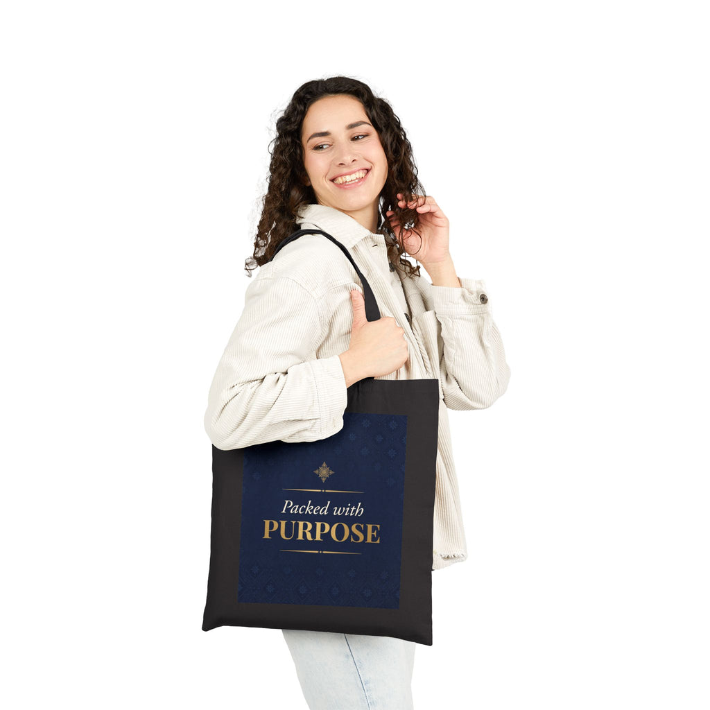 Nurse Tote Bag – Packed with purpose – Cotton Canvas Tote Bag for Nurses