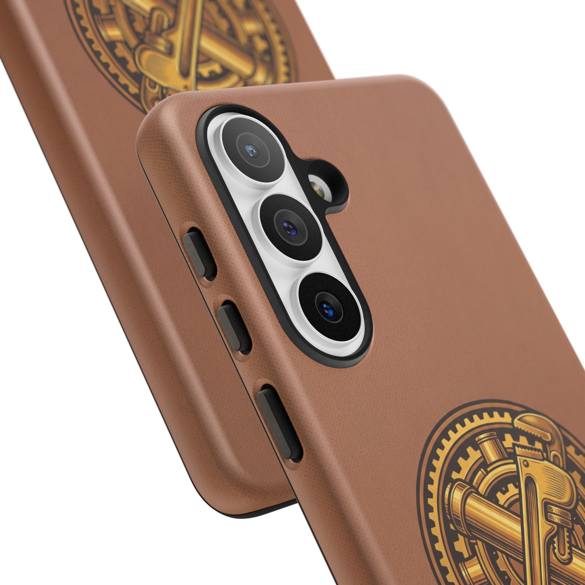 Plumber Born to Build Leather Phone Case - Samsung & iPhone Series