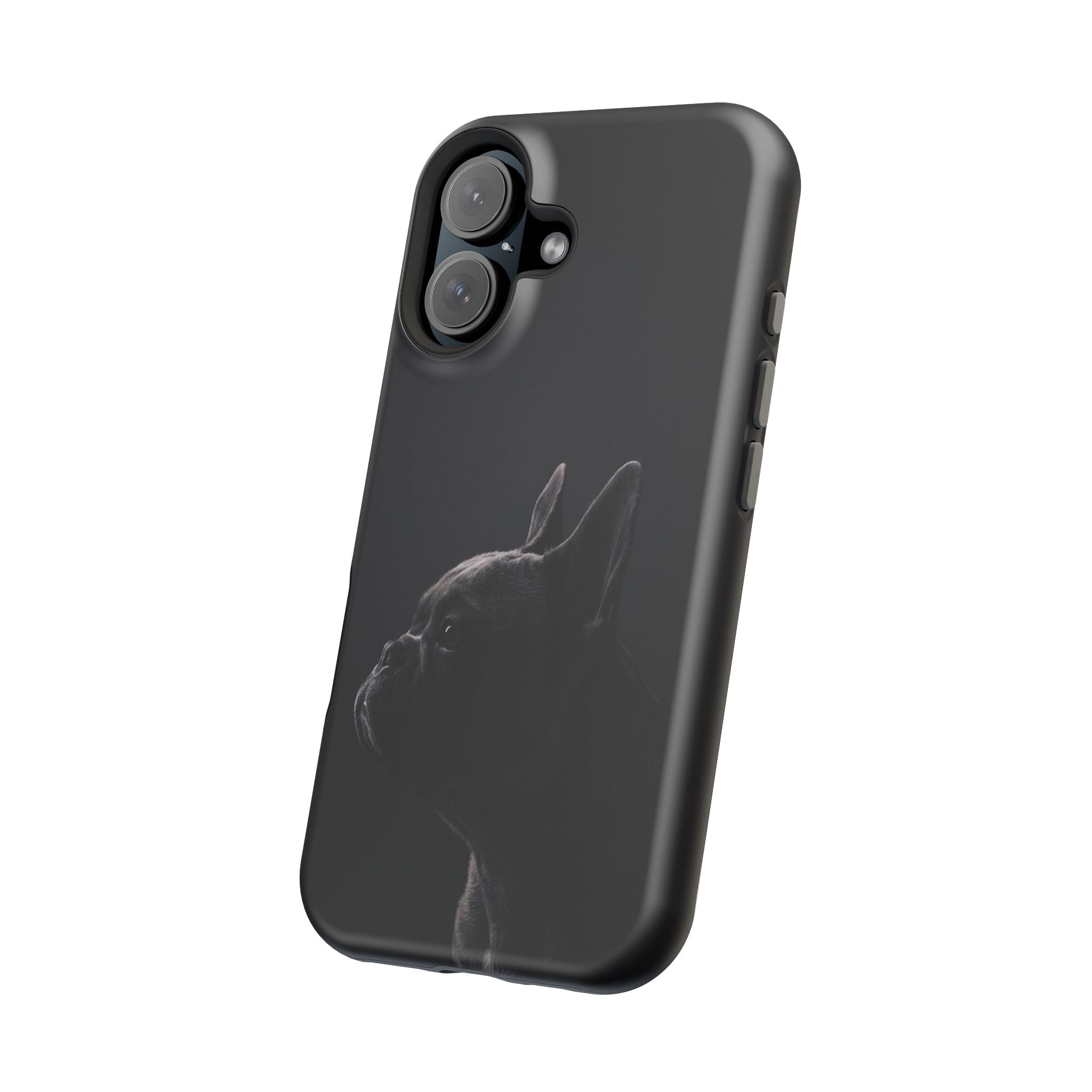 French Bulldog Phone Case — Impact-Resistant Wireless Charging Cover