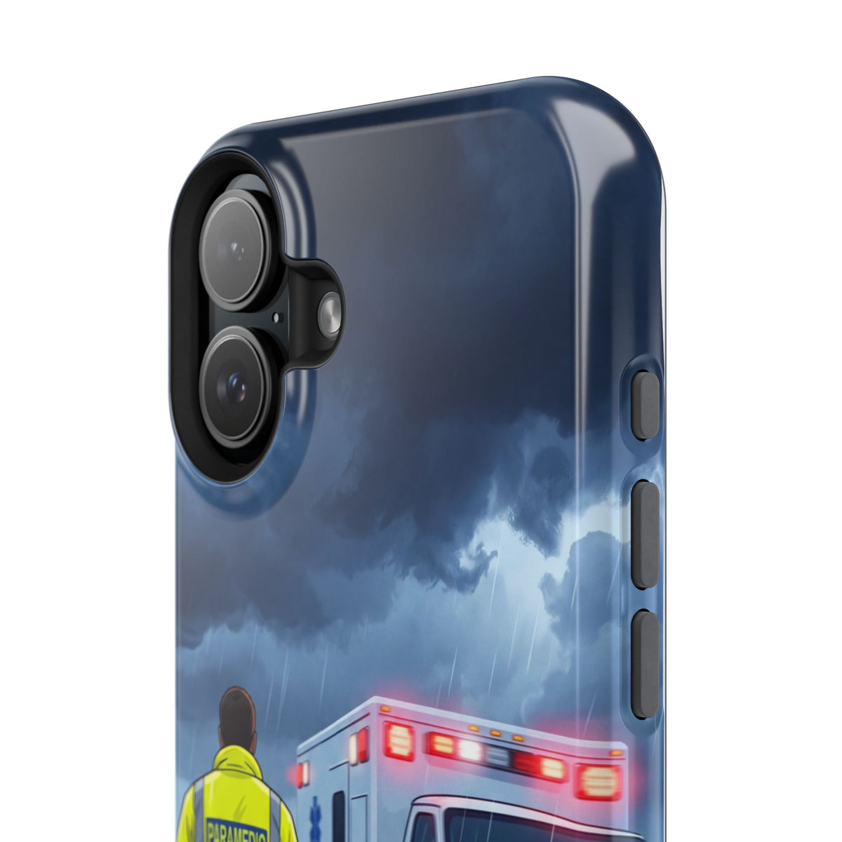 Personalized EMS Storm Phone Case — Wireless Charging Cover