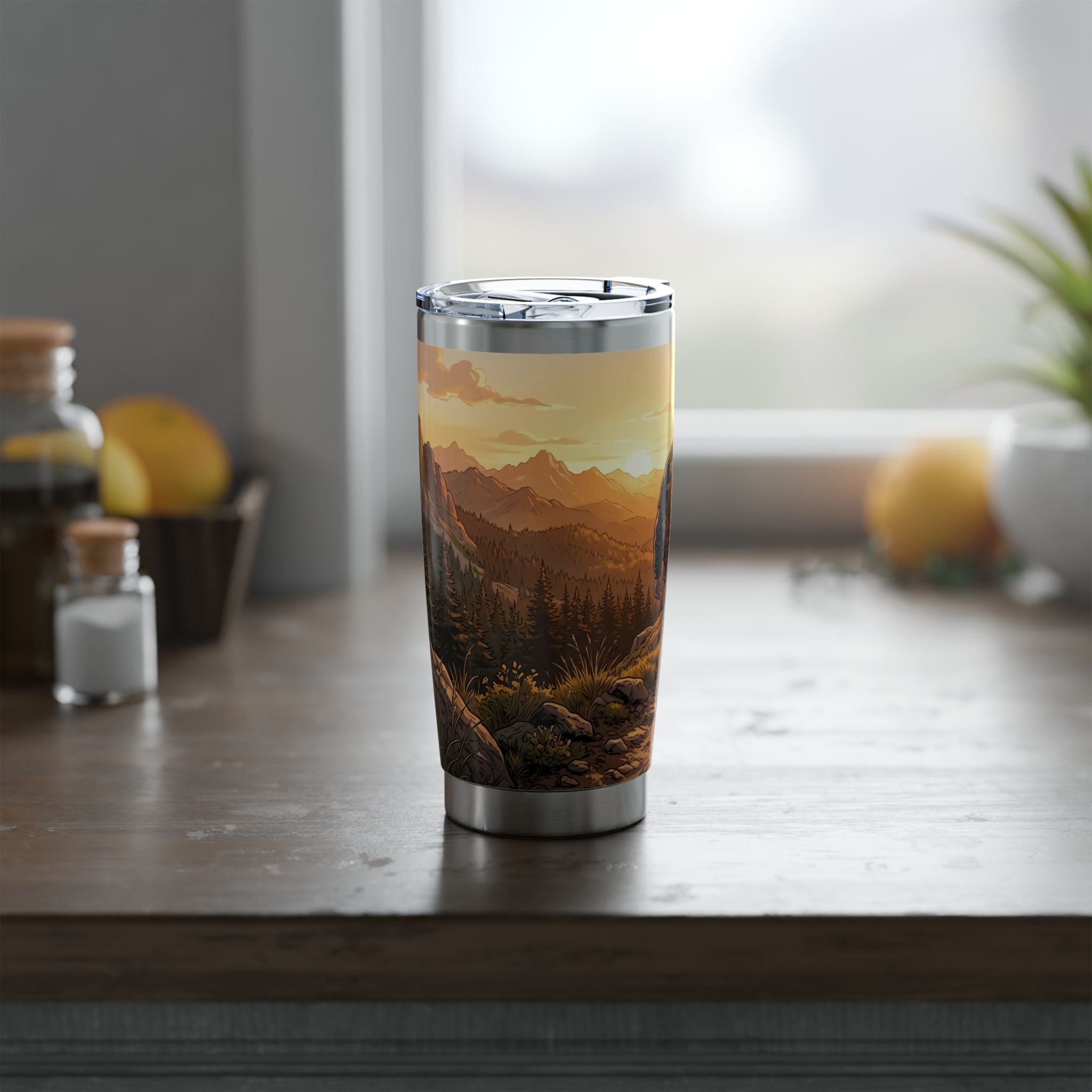 Paramedic/EMT 20oz Tumbler – Mountain Rescue Illustrated Design
