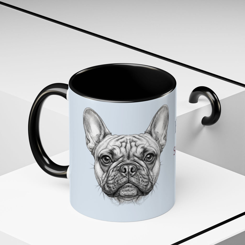 Personalized Frenchie Mug | Custom Name Mug | French Bulldog Gift | Frenchie Lover Coffee Cup