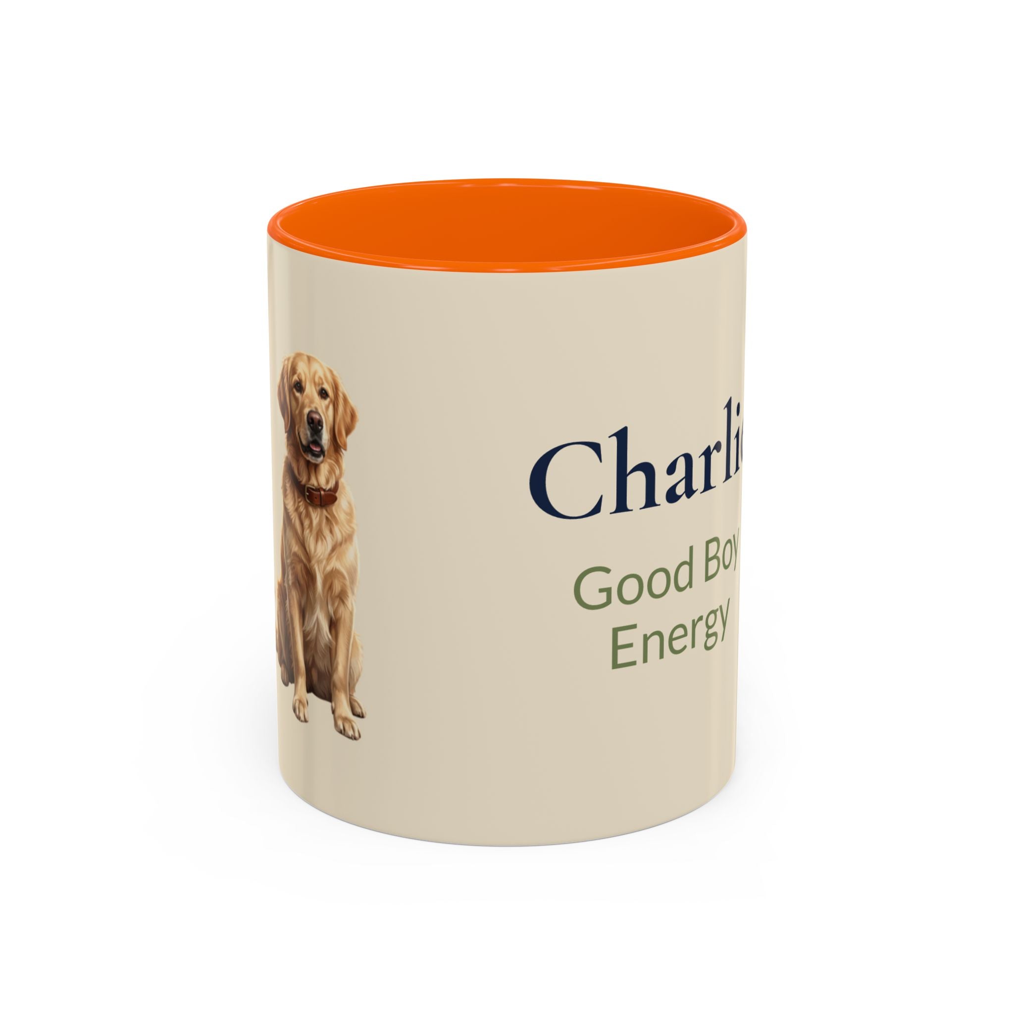 Personalized Golden Retriever Mug | Custom Name & Message Dog Mom Dad Coffee Mug