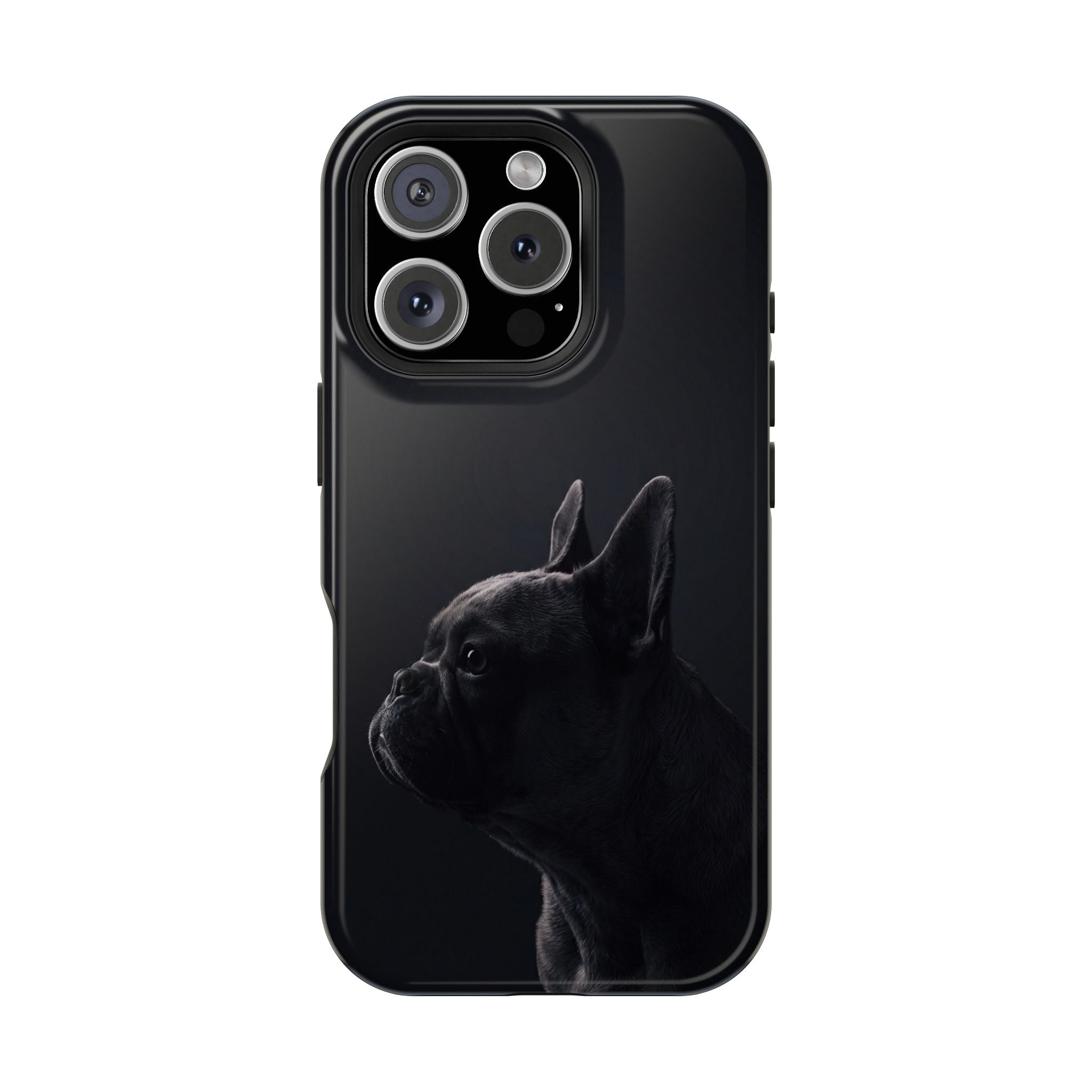 French Bulldog Phone Case — Impact-Resistant Wireless Charging Cover