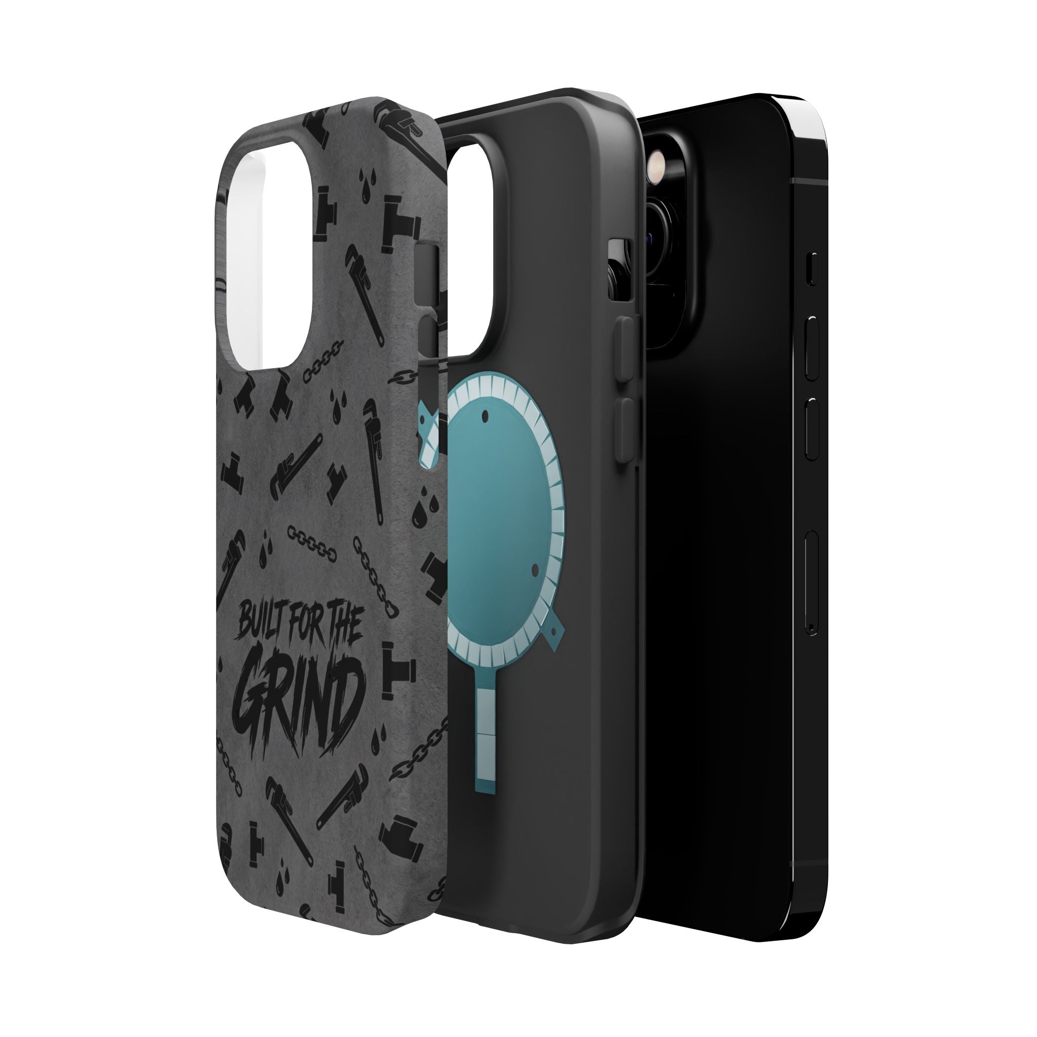 Built for the Grind Phone Case — Plumber Tools Wireless Charging Cover