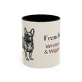 Personalized Frenchie Mug – Custom Name Coffee Mug – French Bulldog Lover Gift