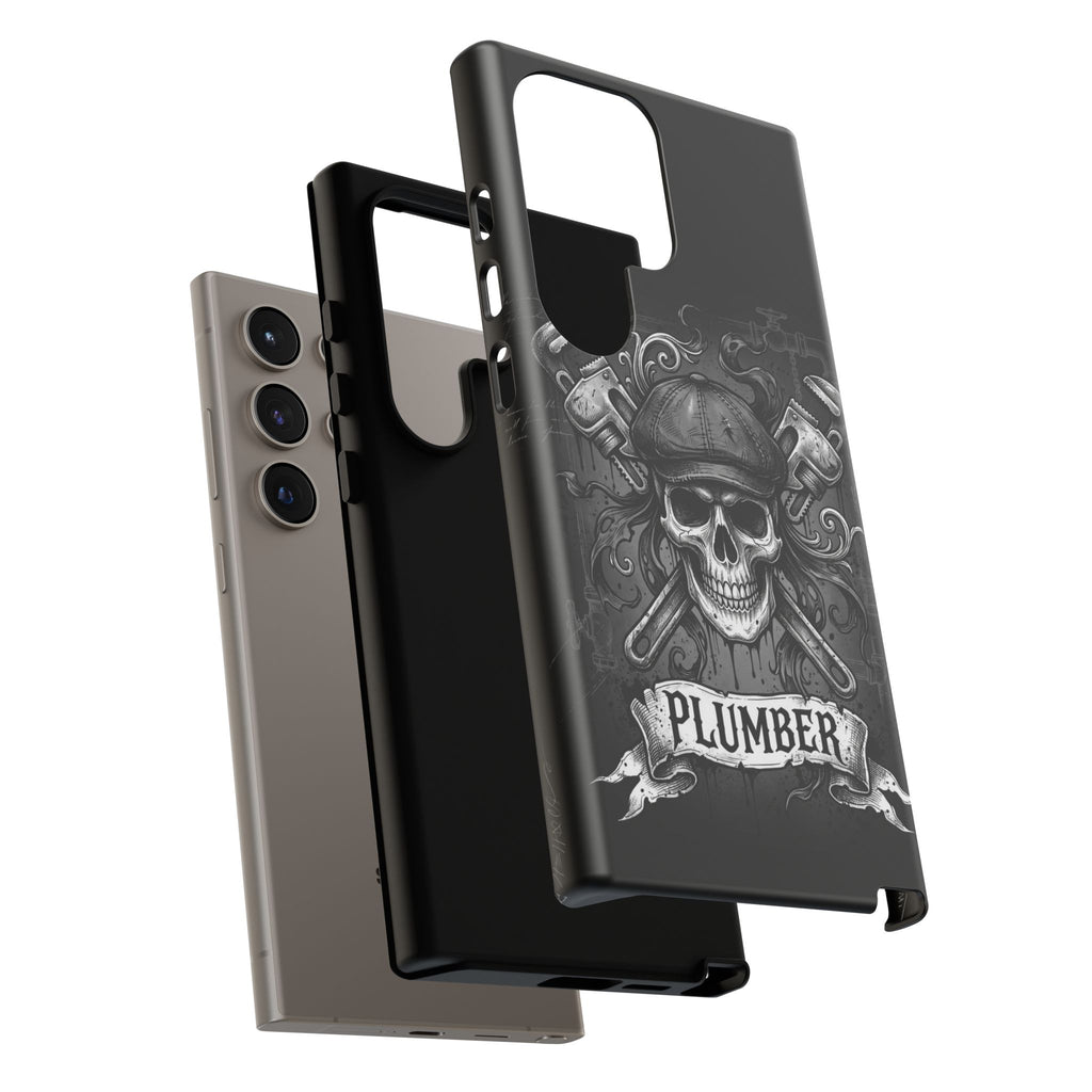 Gothic Skull Plumber Phone Case - Samsung & iPhone Series