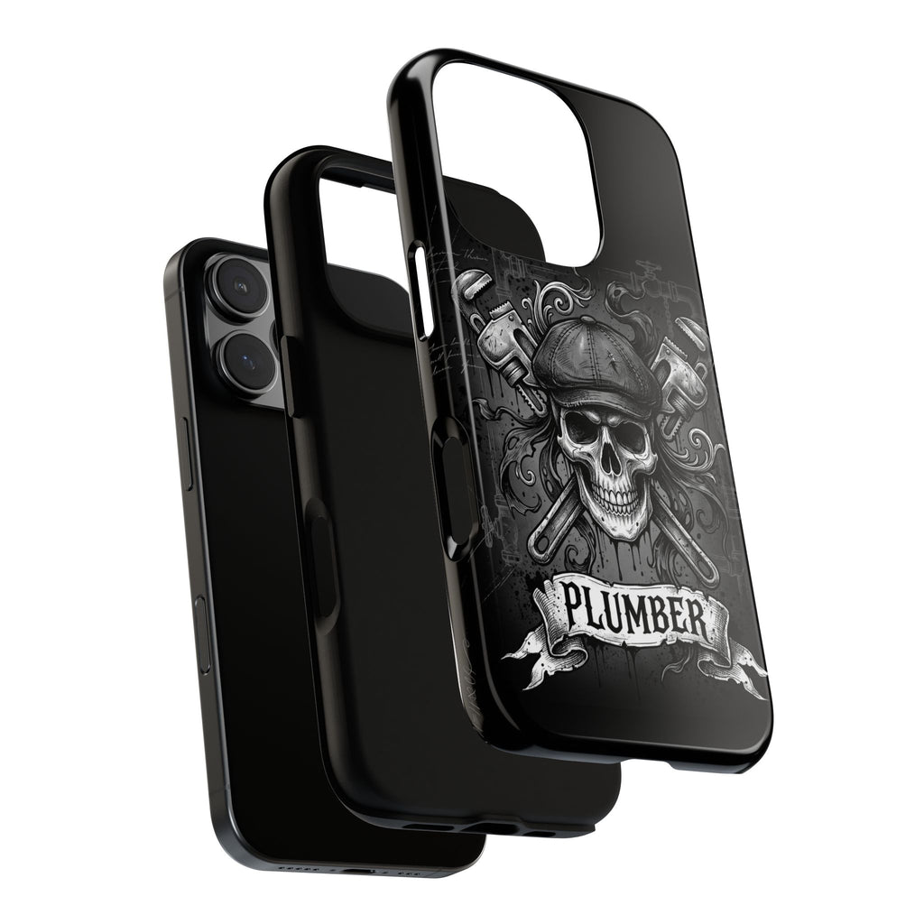 Gothic Skull Plumber Phone Case - Samsung & iPhone Series