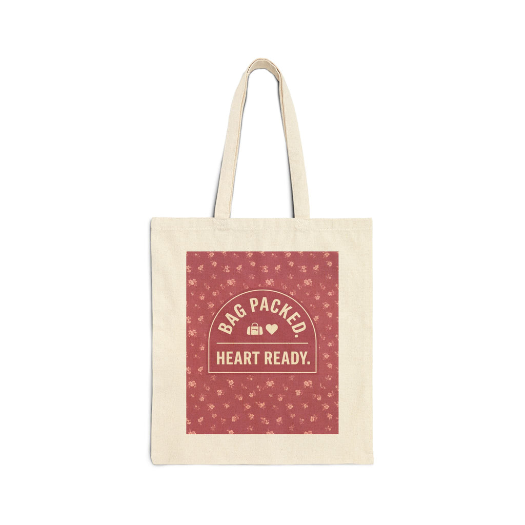 Nurse Tote Bag – Bag packed Heart ready – Cotton Canvas Tote Bag for Nurses