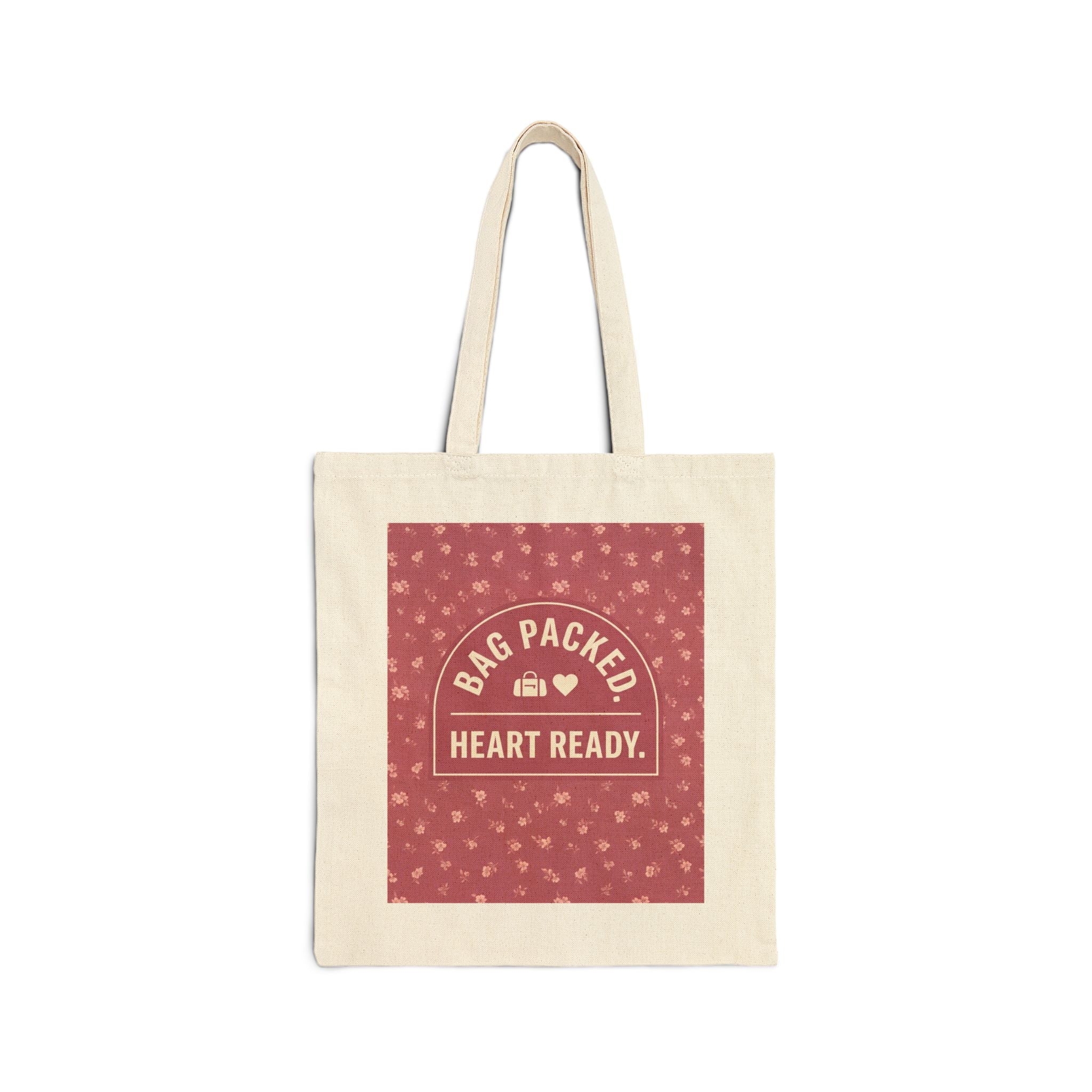 Nurse Tote Bag – Bag packed Heart ready – Cotton Canvas Tote Bag for Nurses