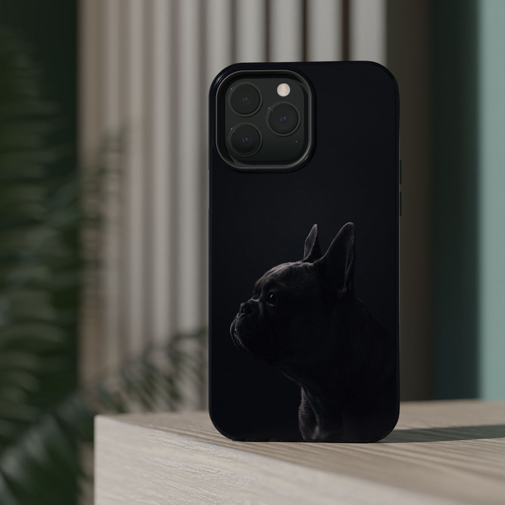 French Bulldog Phone Case — Impact-Resistant Wireless Charging Cover