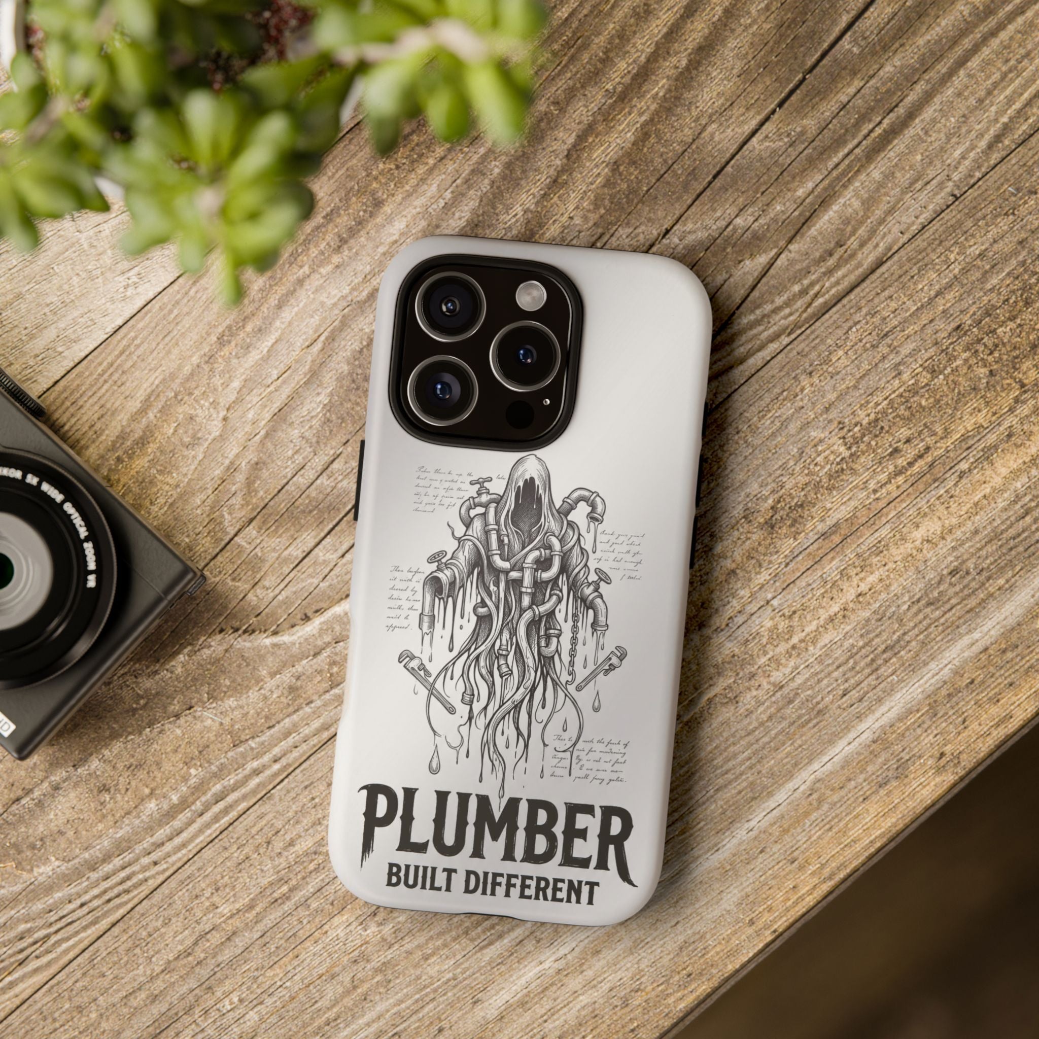 Gothic Pipe Wraith Plumber Phone Case - Samsung & iPhone Series