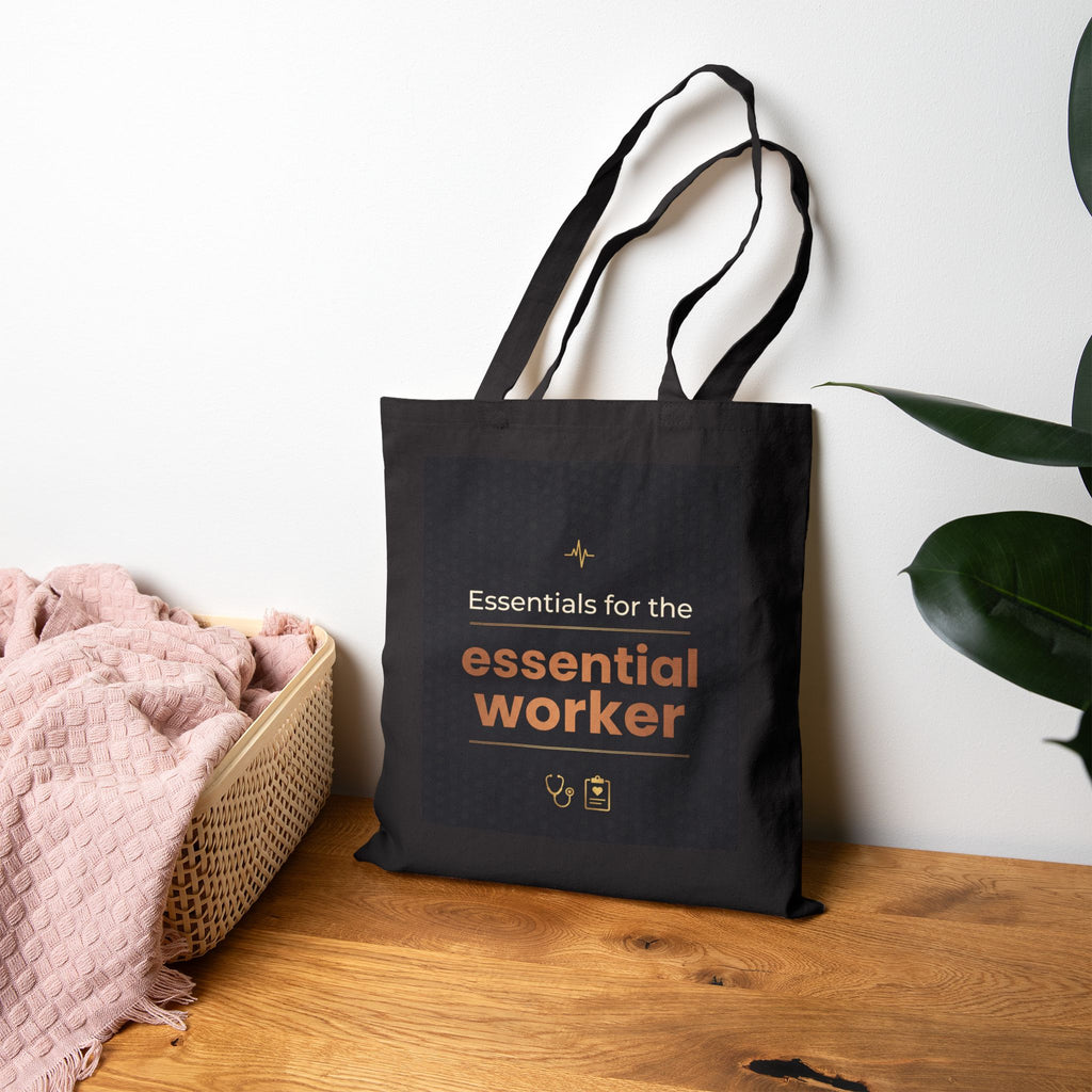 Nurse Tote Bag – Essentials for the essential worker – Cotton Canvas Tote Bag for Nurses