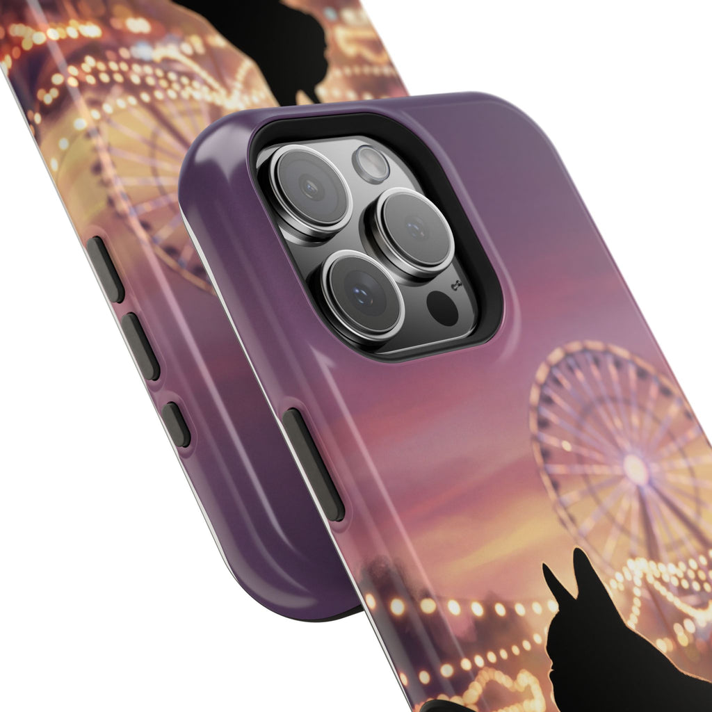 Personalized French Bulldog Carnival Nights Phone Case — Wireless Charging Cover