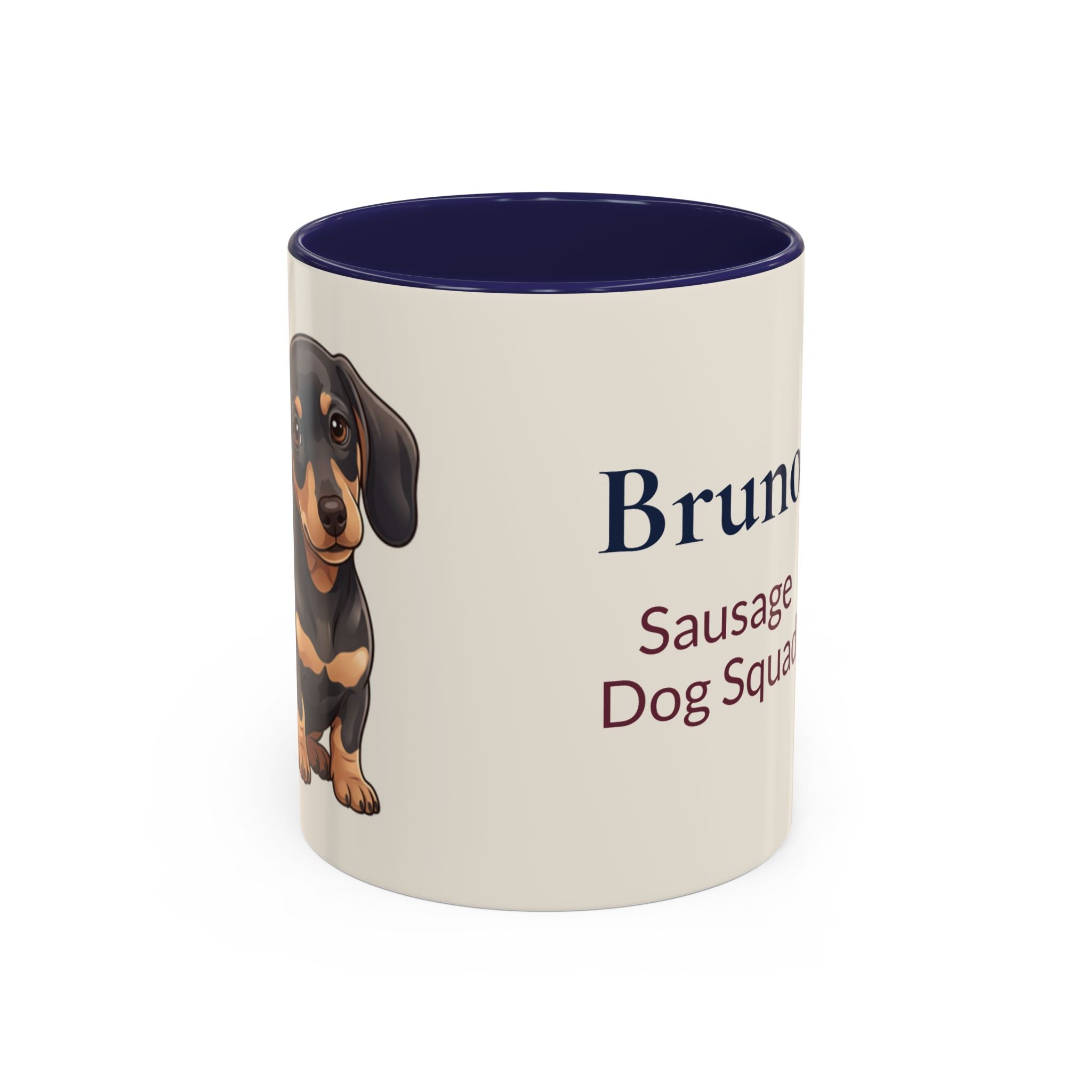 Personalized Dachshund Mug | Custom Name Coffee Mug | Sausage Dog Gift | Wiener Dog Lover