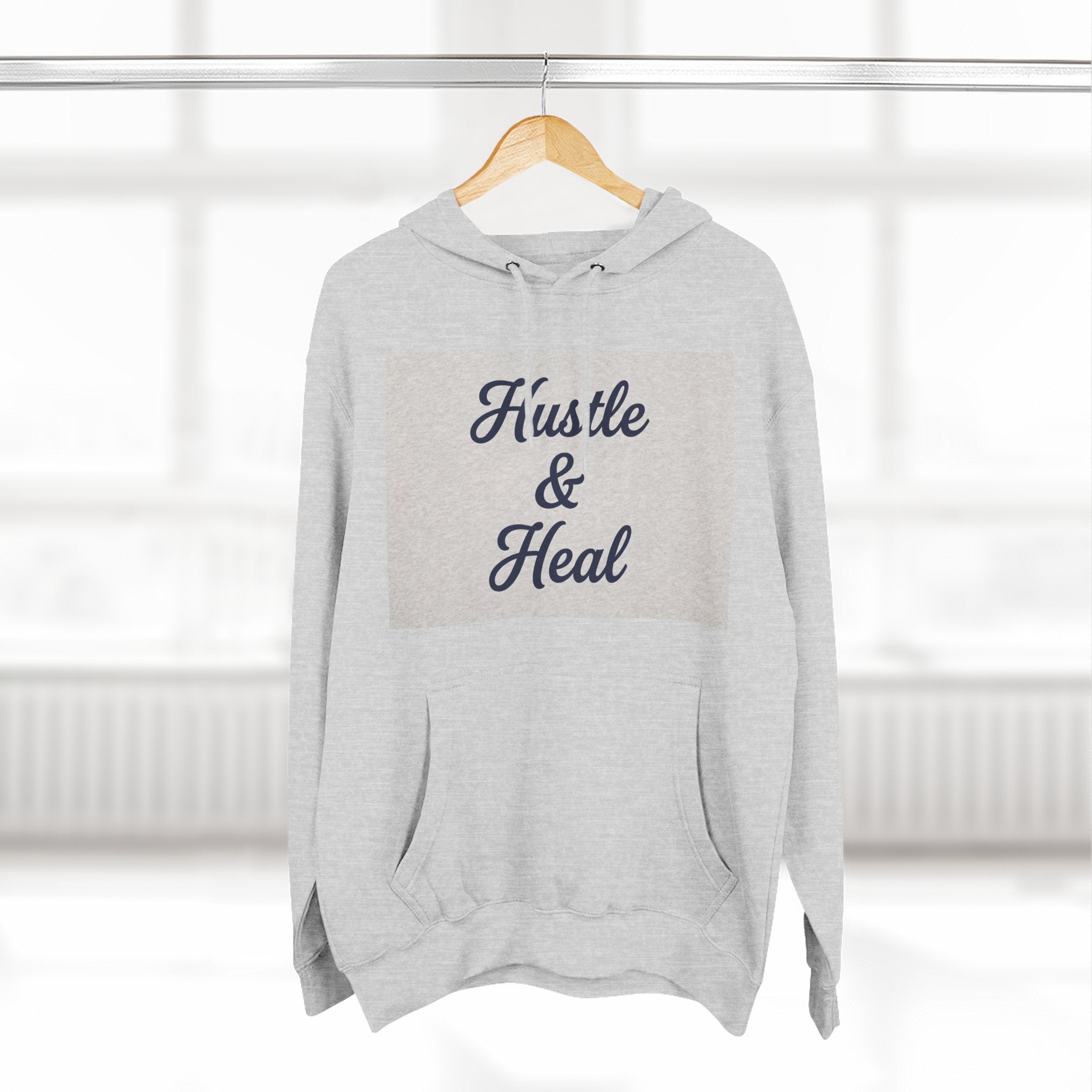 Hustle and Heal Nurse Hoodie — Unisex Comfortable Pullover for Passionate Nurses and Medical Workers