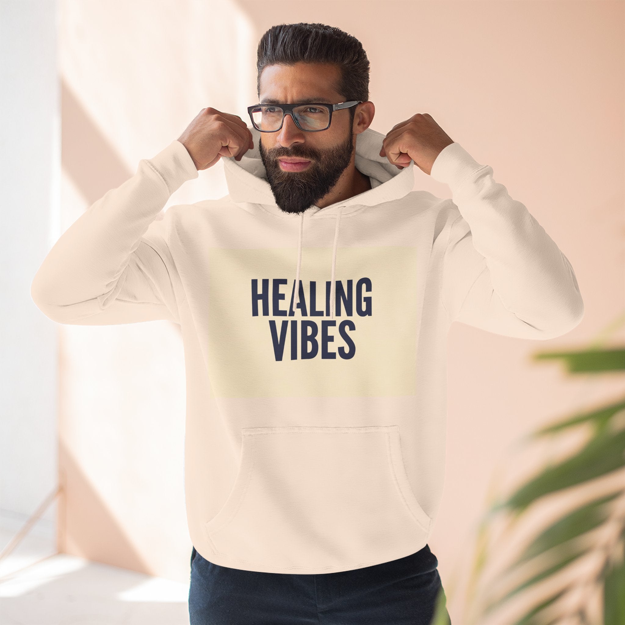 Healing vibes Nurse Hoodie — Unisex Comfortable Pullover for Passionate Medical Workers