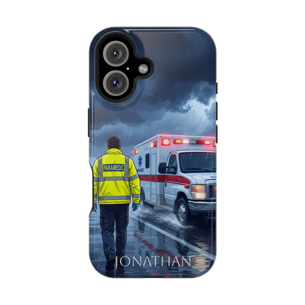 Personalized EMS Storm Phone Case — Wireless Charging Cover