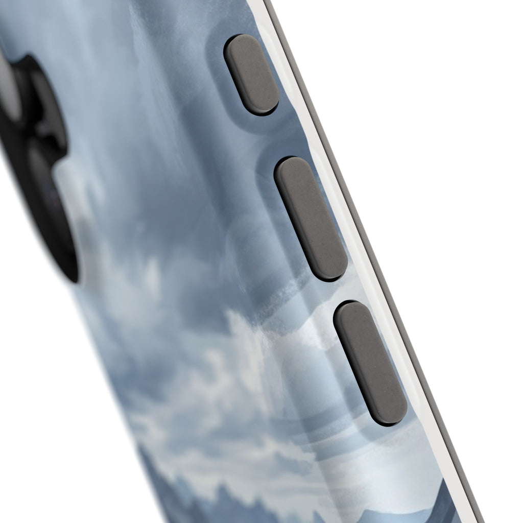Personalized French Bulldog Mountain Valley Phone Case — Wireless Charging Cover