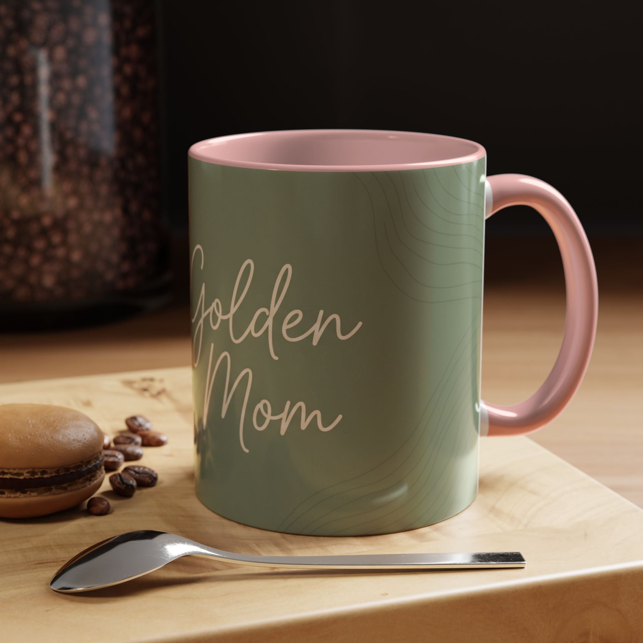 Golden Mom Mug | Golden Retriever Lover Gift | Cute Dog Mom Coffee Mug