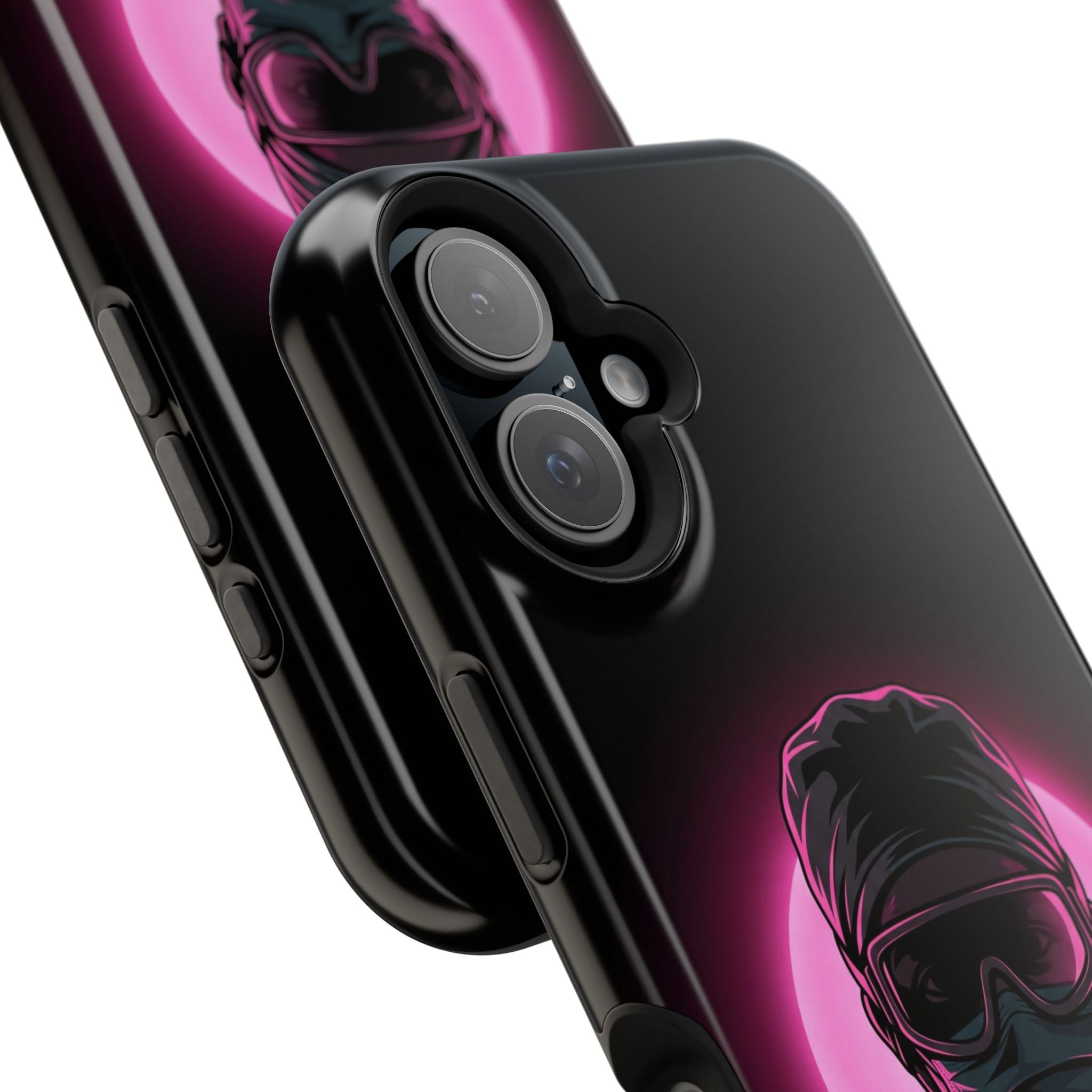 Nurse Portrait Phone Case — Navy Wireless Charging Cover