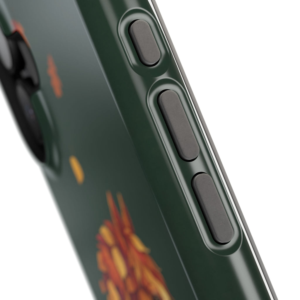 Autumn Leaves Horse Phone Case — Tough Magnetic Case with Wireless Charging