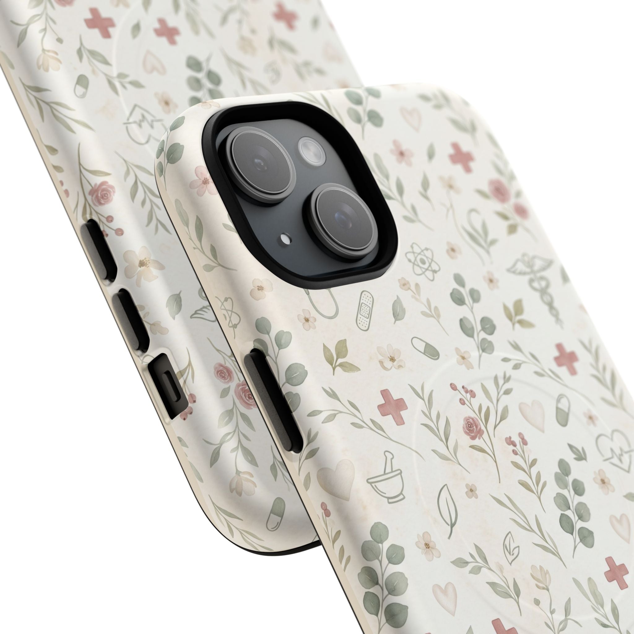 Floral Watercolor Phone Case – Botanical Print Case for iPhone