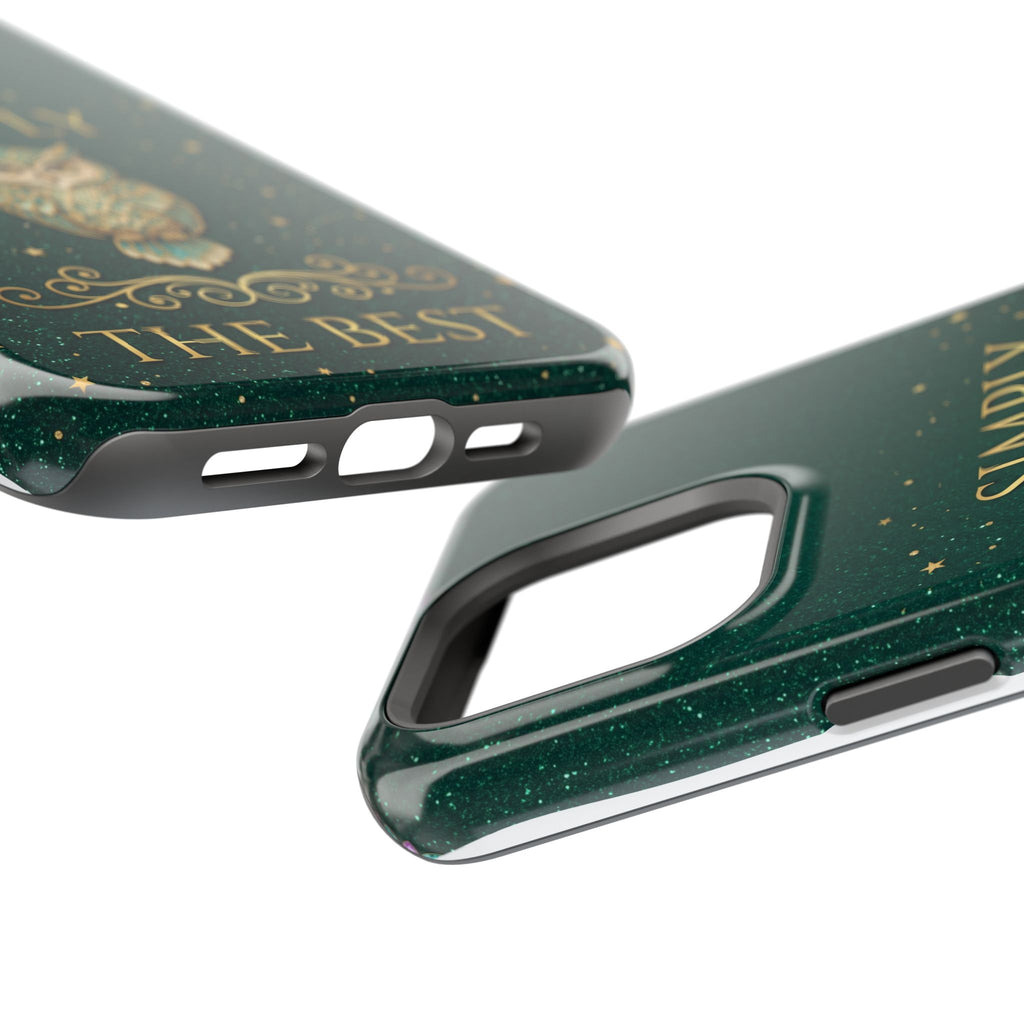 Simply The Best Wise Owl Phone Case — Wireless Charging Cover