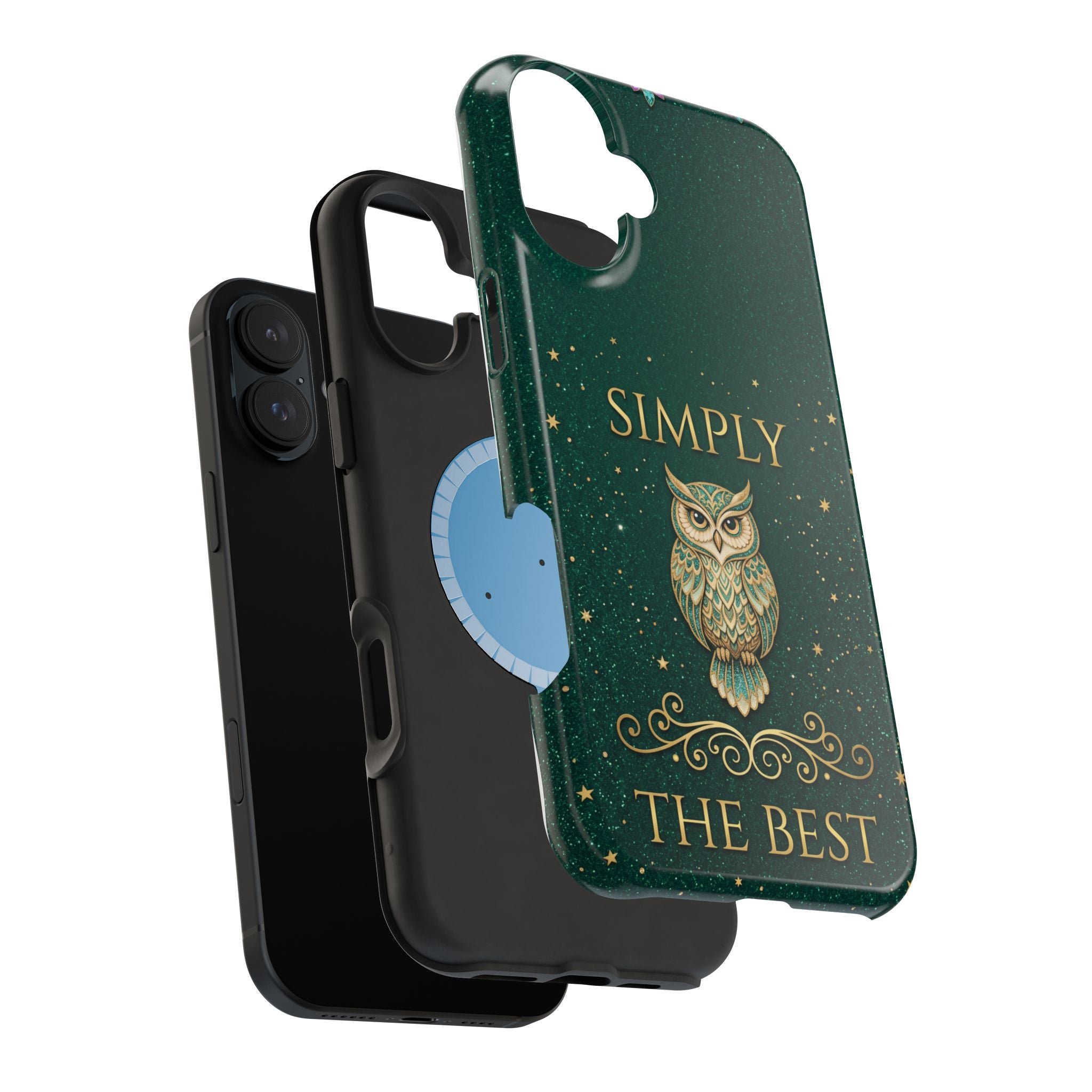 Simply The Best Wise Owl Phone Case — Wireless Charging Cover