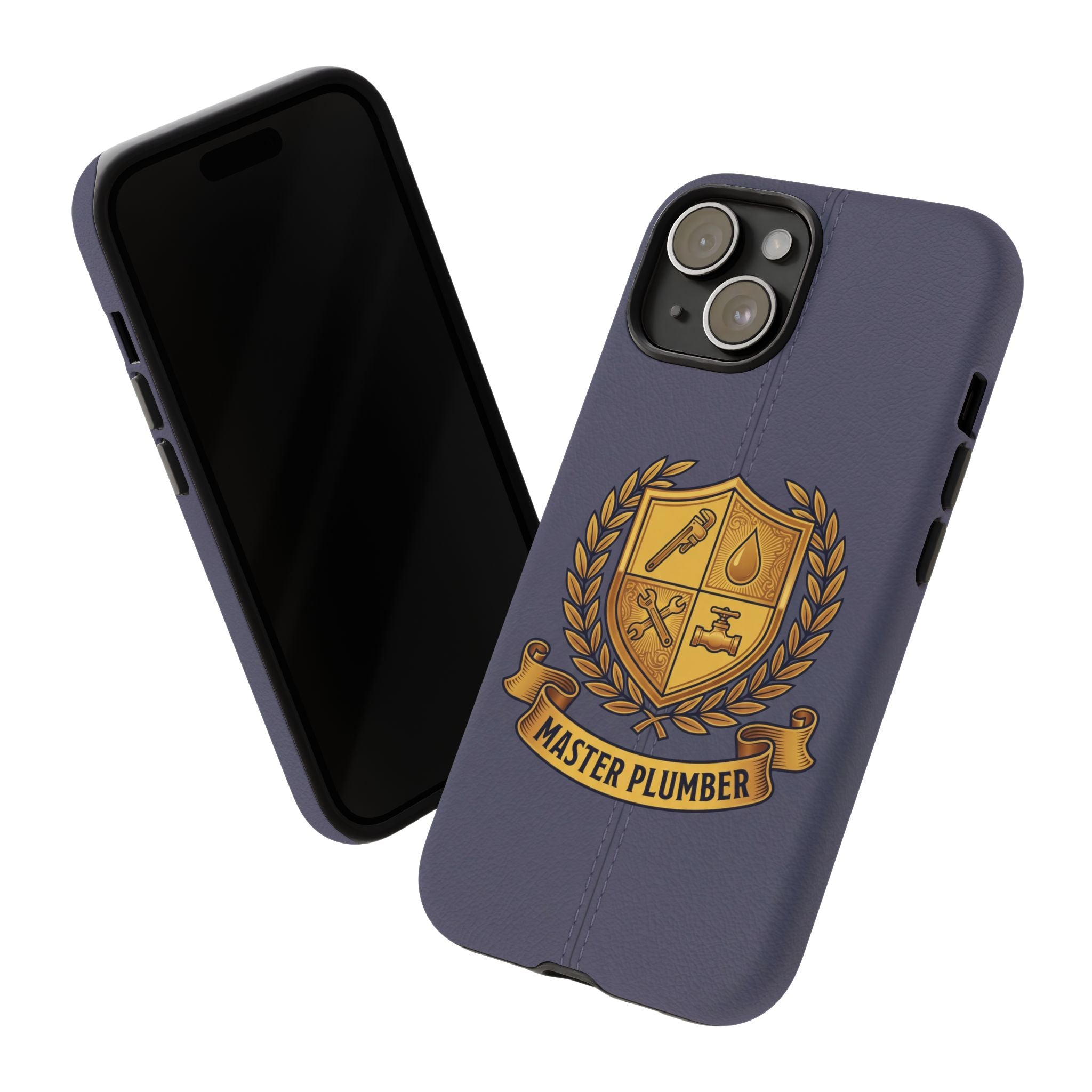 Master Plumber Slate Crest Phone Case - Samsung & iPhone Series