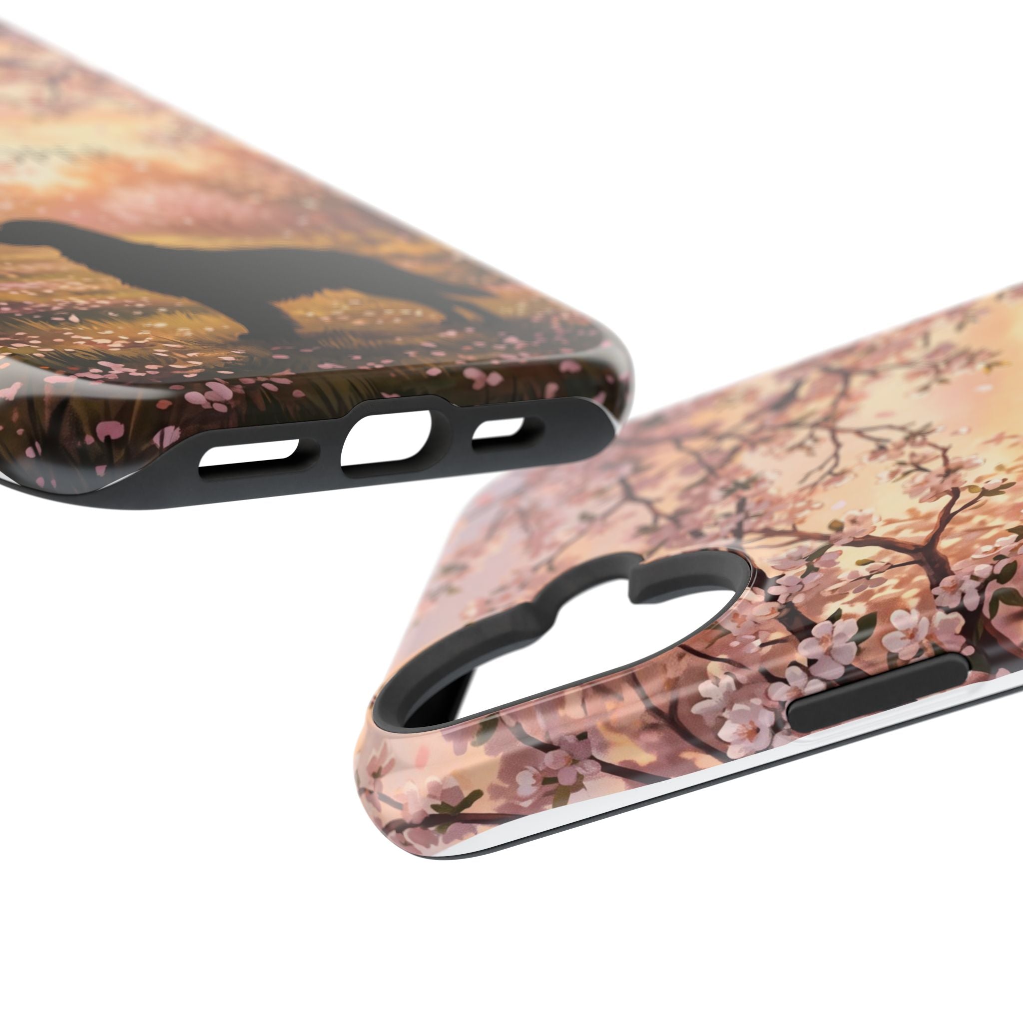Personalized Golden Retriever Autumn Forest Phone Case — Wireless Charging Cover