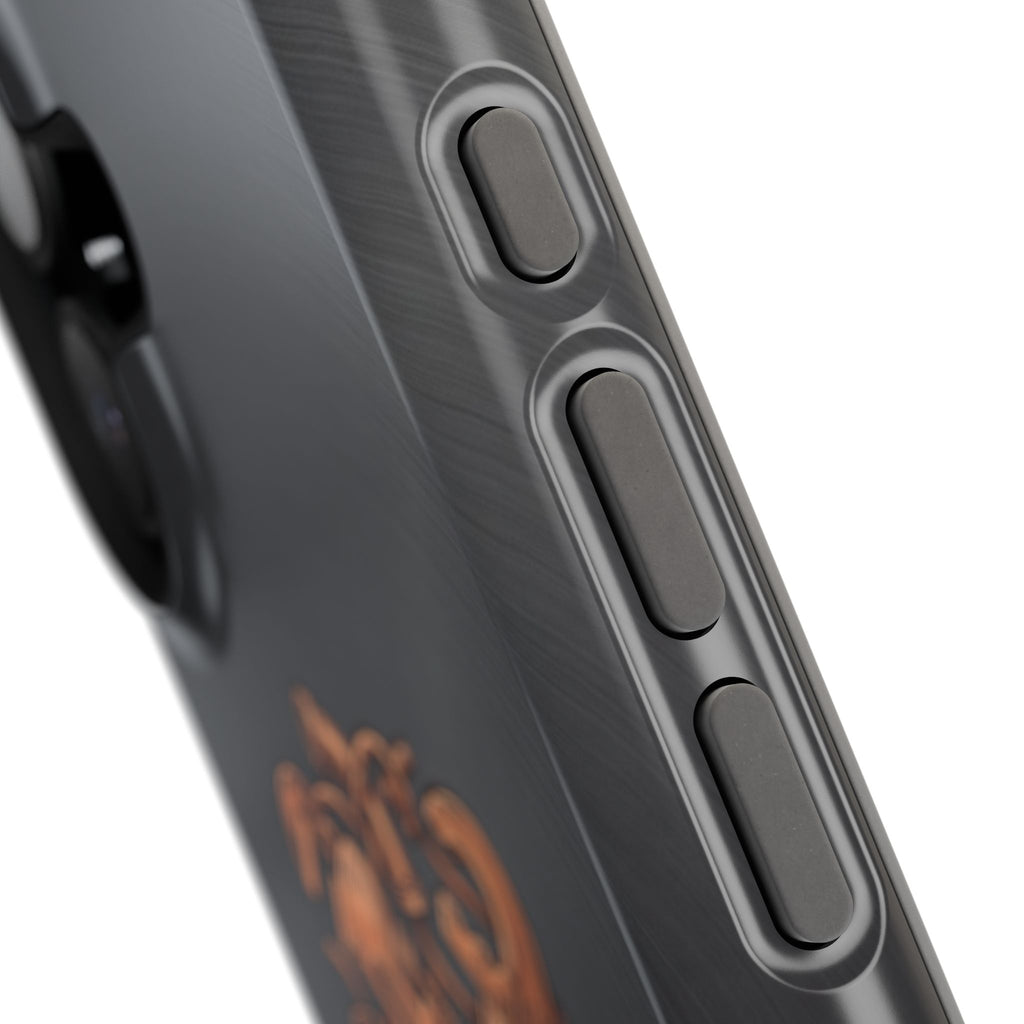 Crafted to Last Phone Case — Crossed Wrenches Wireless Charging Cover