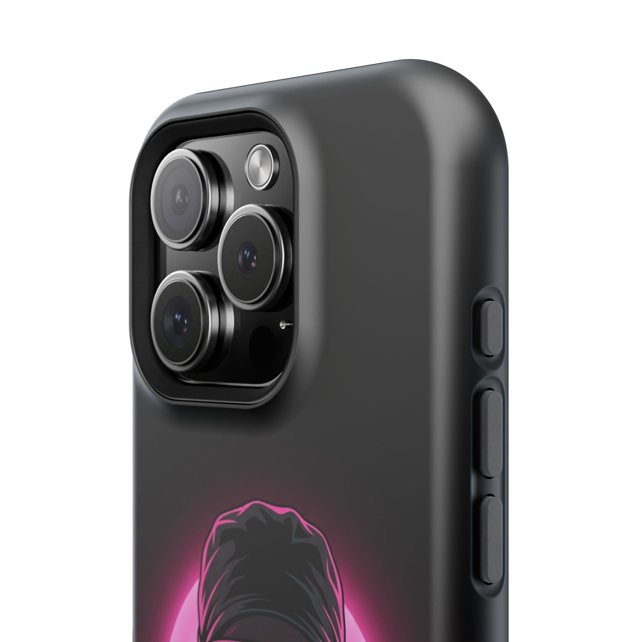 Nurse Portrait Phone Case — Navy Wireless Charging Cover