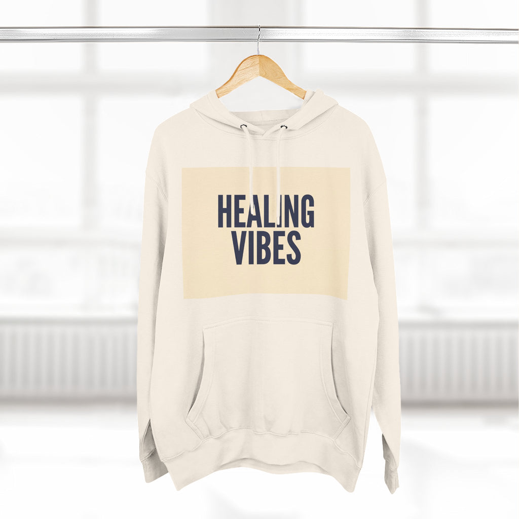 Healing vibes Nurse Hoodie — Unisex Comfortable Pullover for Passionate Medical Workers