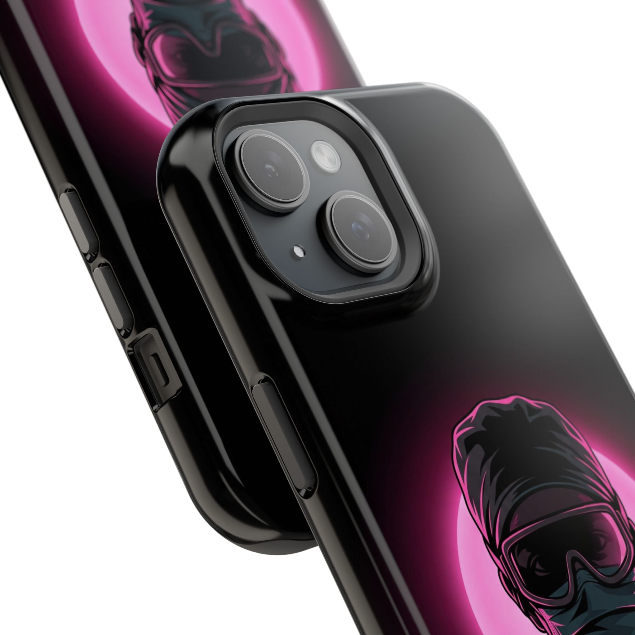Nurse Portrait Phone Case — Navy Wireless Charging Cover
