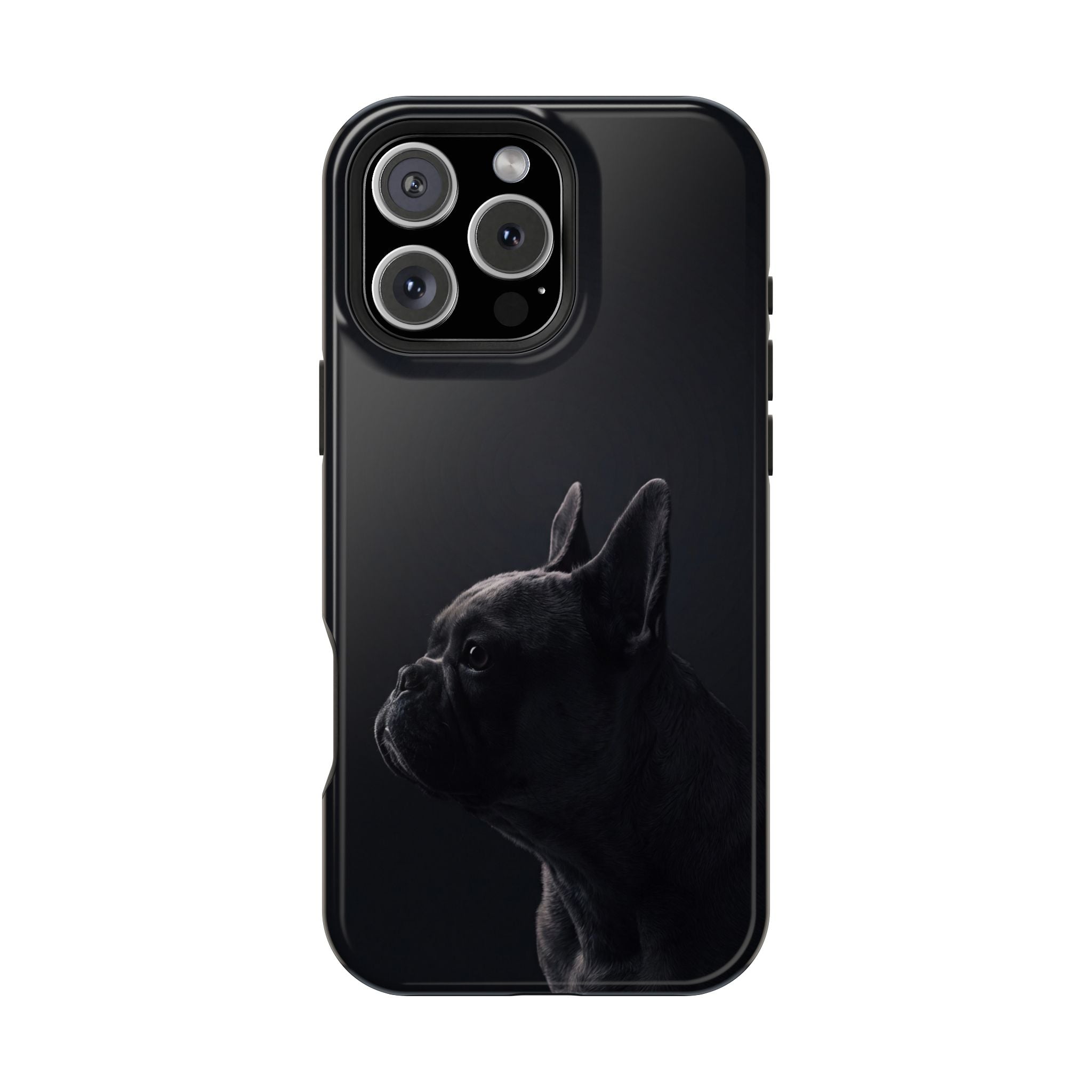 French Bulldog Phone Case — Impact-Resistant Wireless Charging Cover