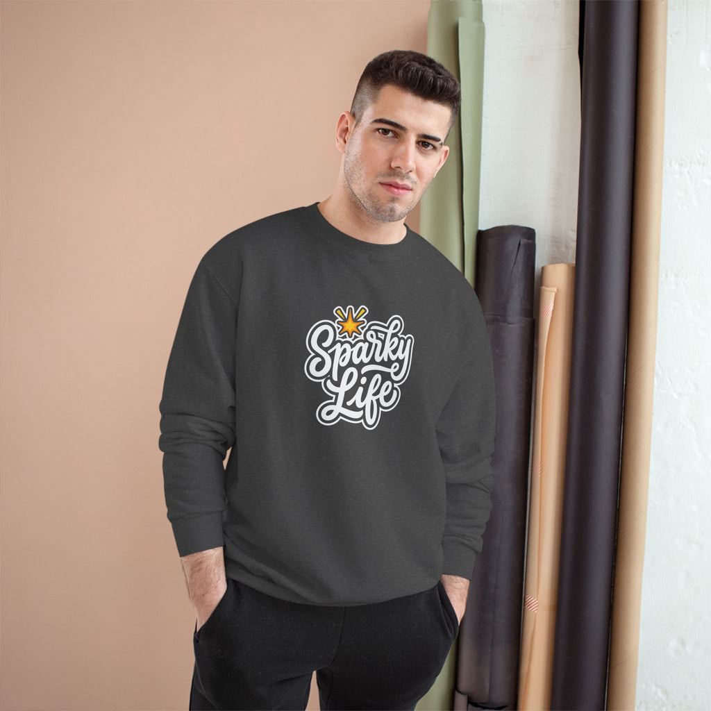 Sparky Life Electrician Sweatshirt | Funny Electrician Gift Crewneck