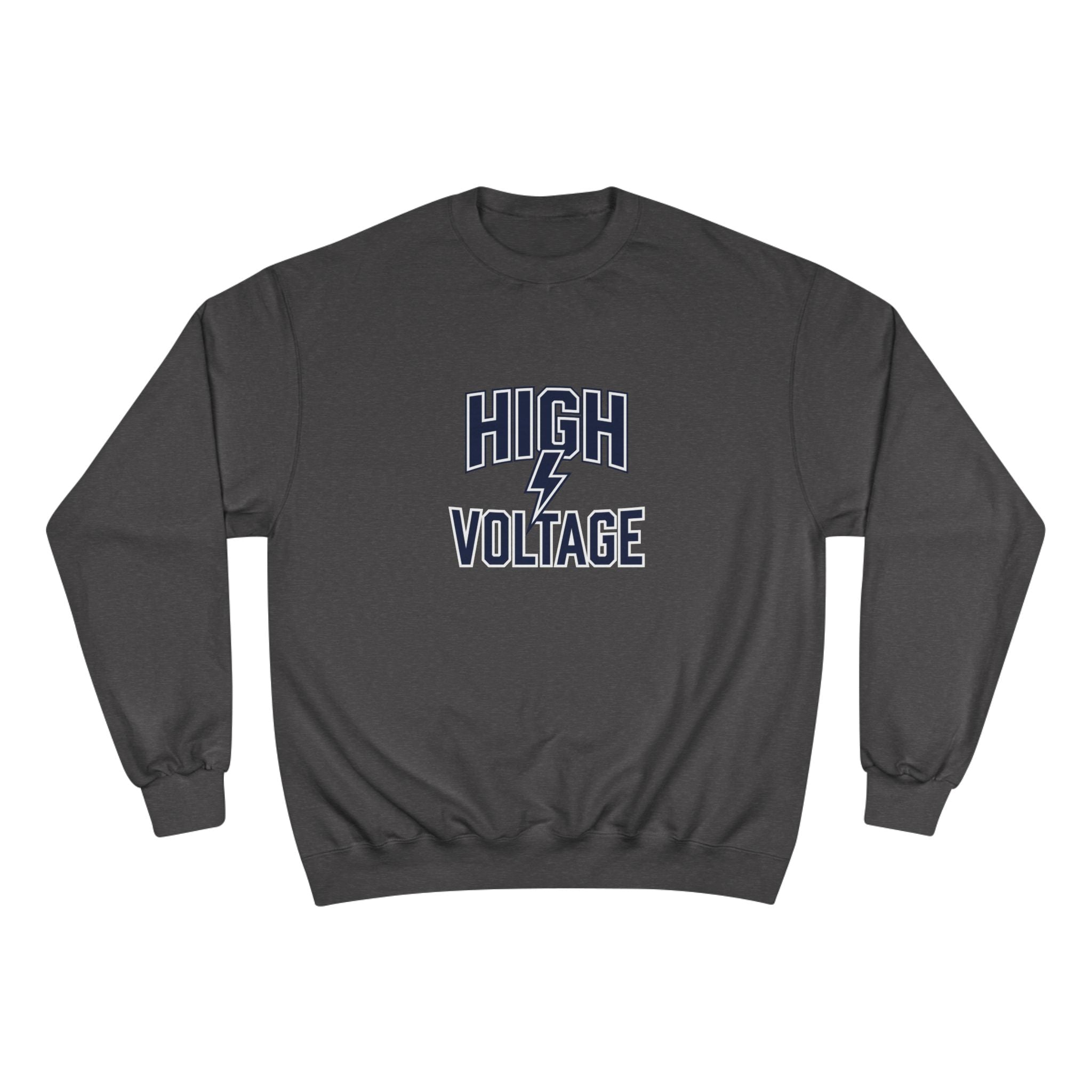 High Voltage Electrician Sweatshirt | Funny Electrician Gift Crewneck
