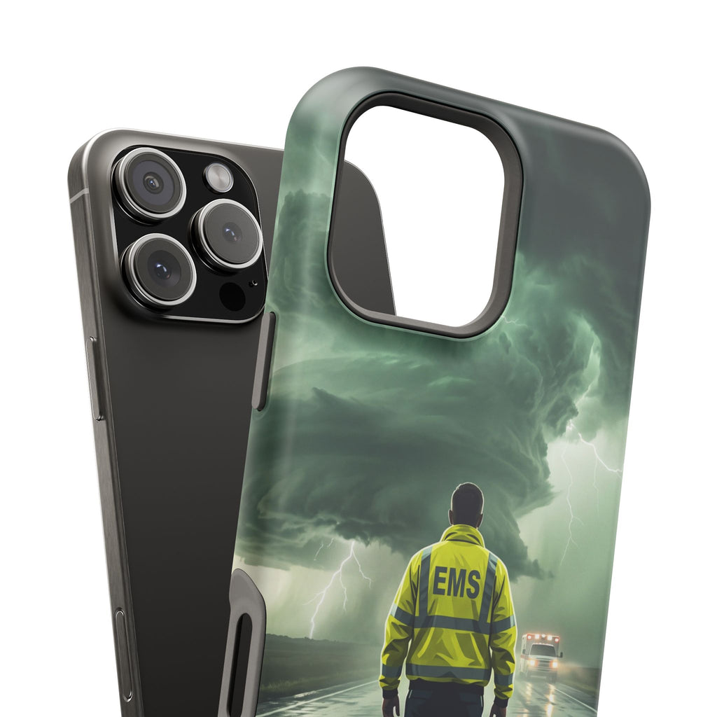 EMS Green Storm Phone Case — Magnetic Wireless Charging Cover
