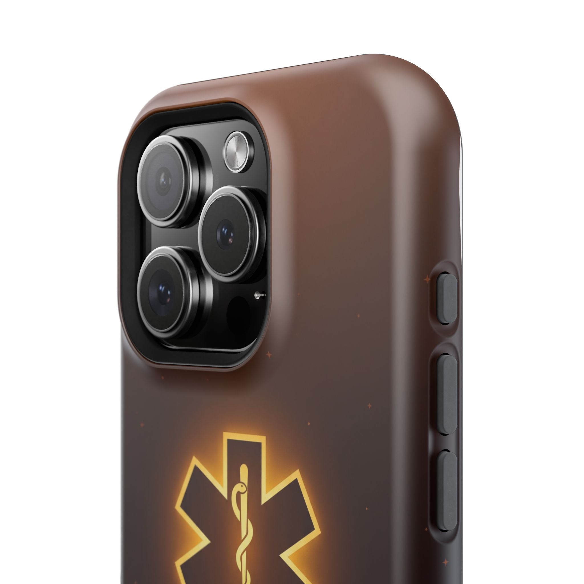 Paramedic/EMT Skyline Phone Case — Magnetic Wireless Charging Cover